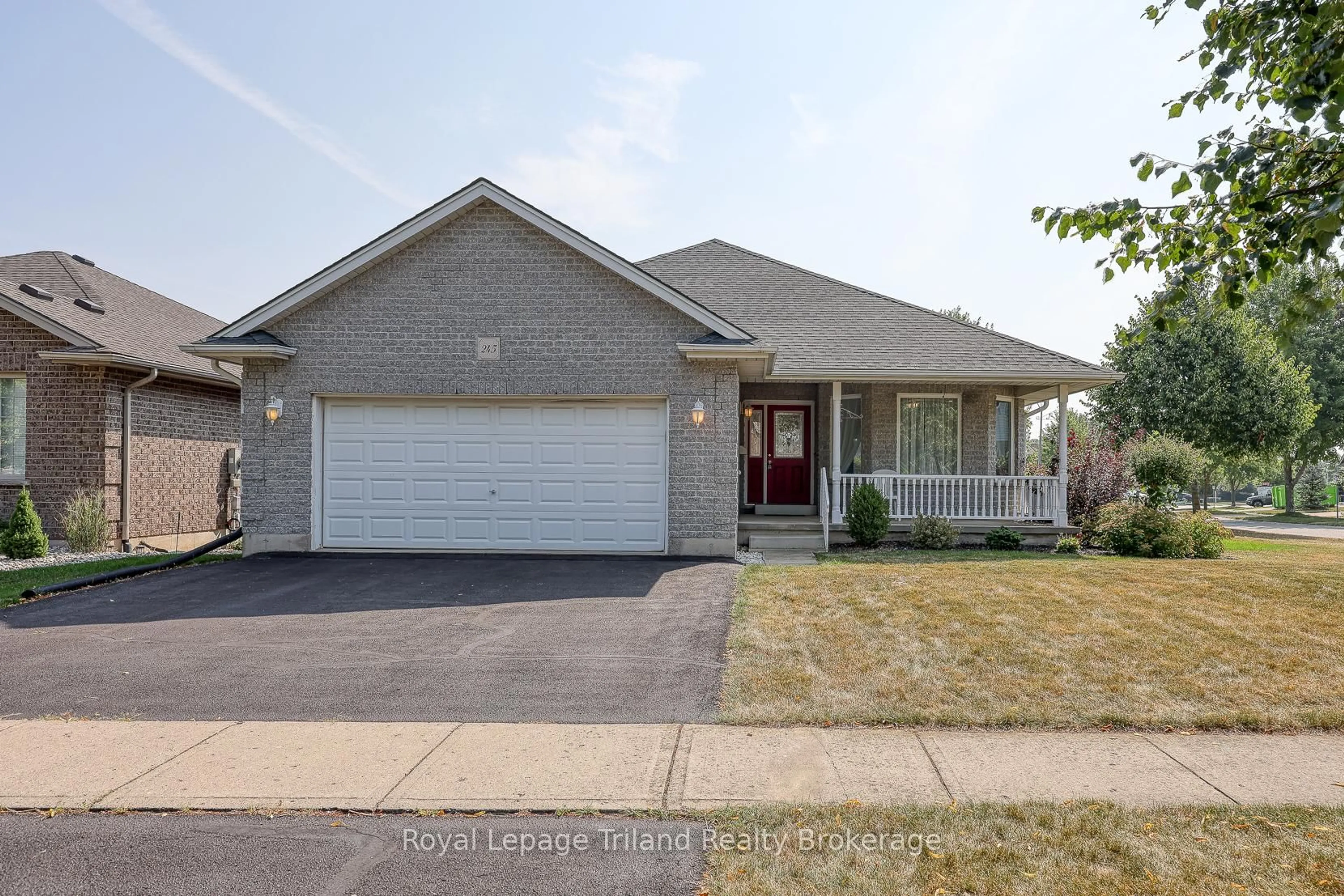 Home with brick exterior material, street for 245 Falcon Dr, Woodstock Ontario N4T 0A1