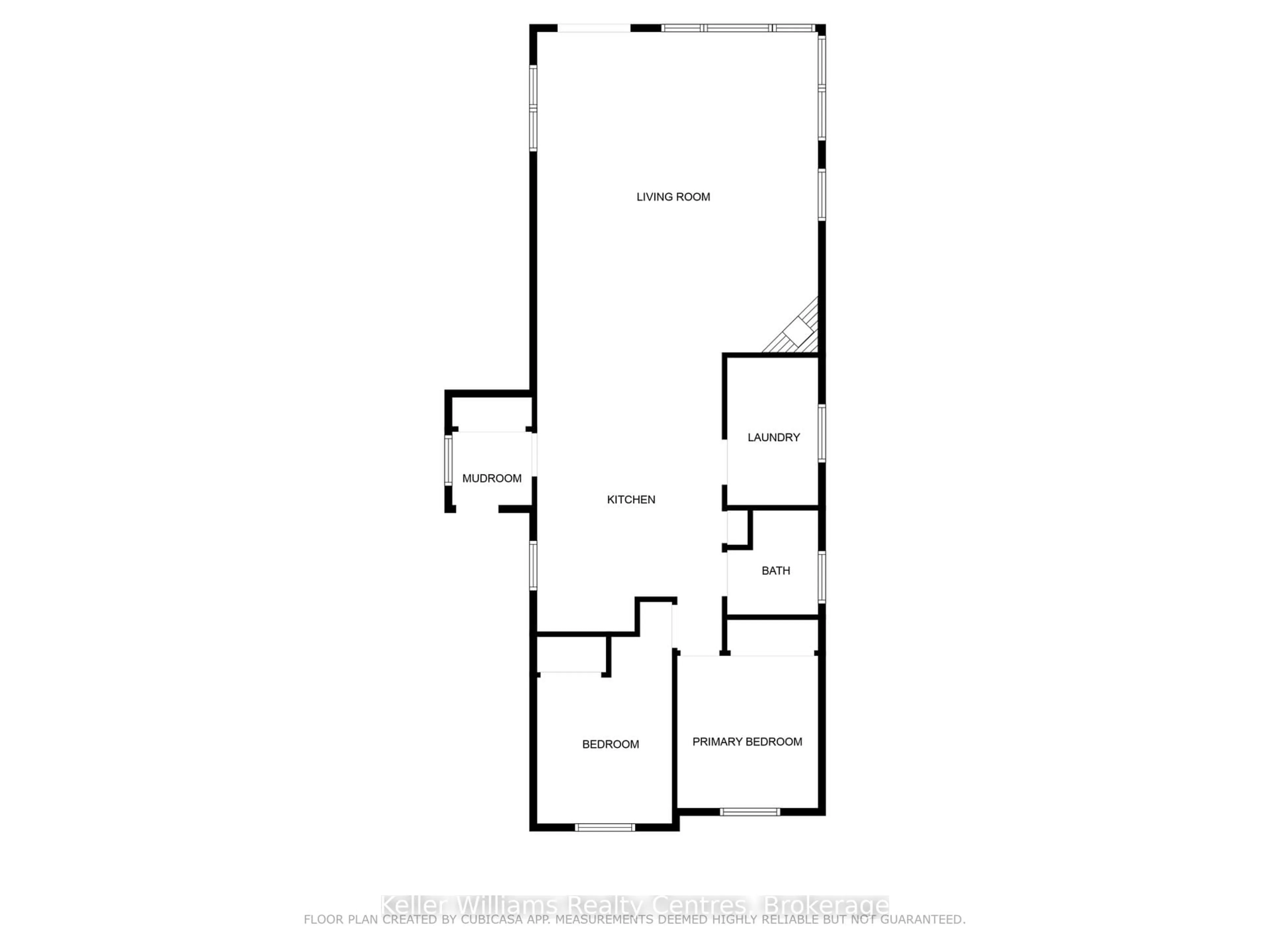 Floor plan for 419 Lake Rosalind Road 4, Brockton Ontario N4N 3B9