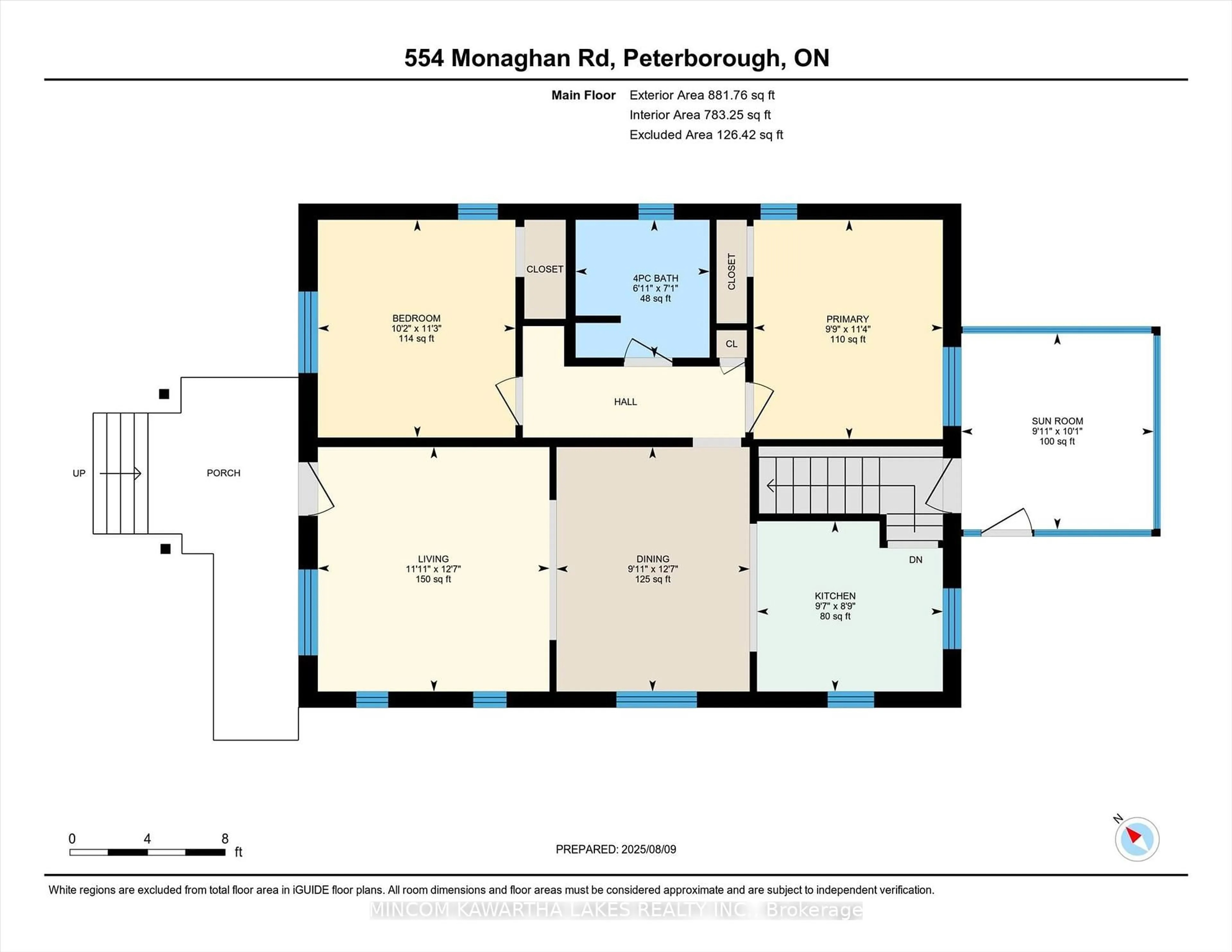 Floor plan for 554 Monaghan Rd, Peterborough South Ontario K9J 5H7