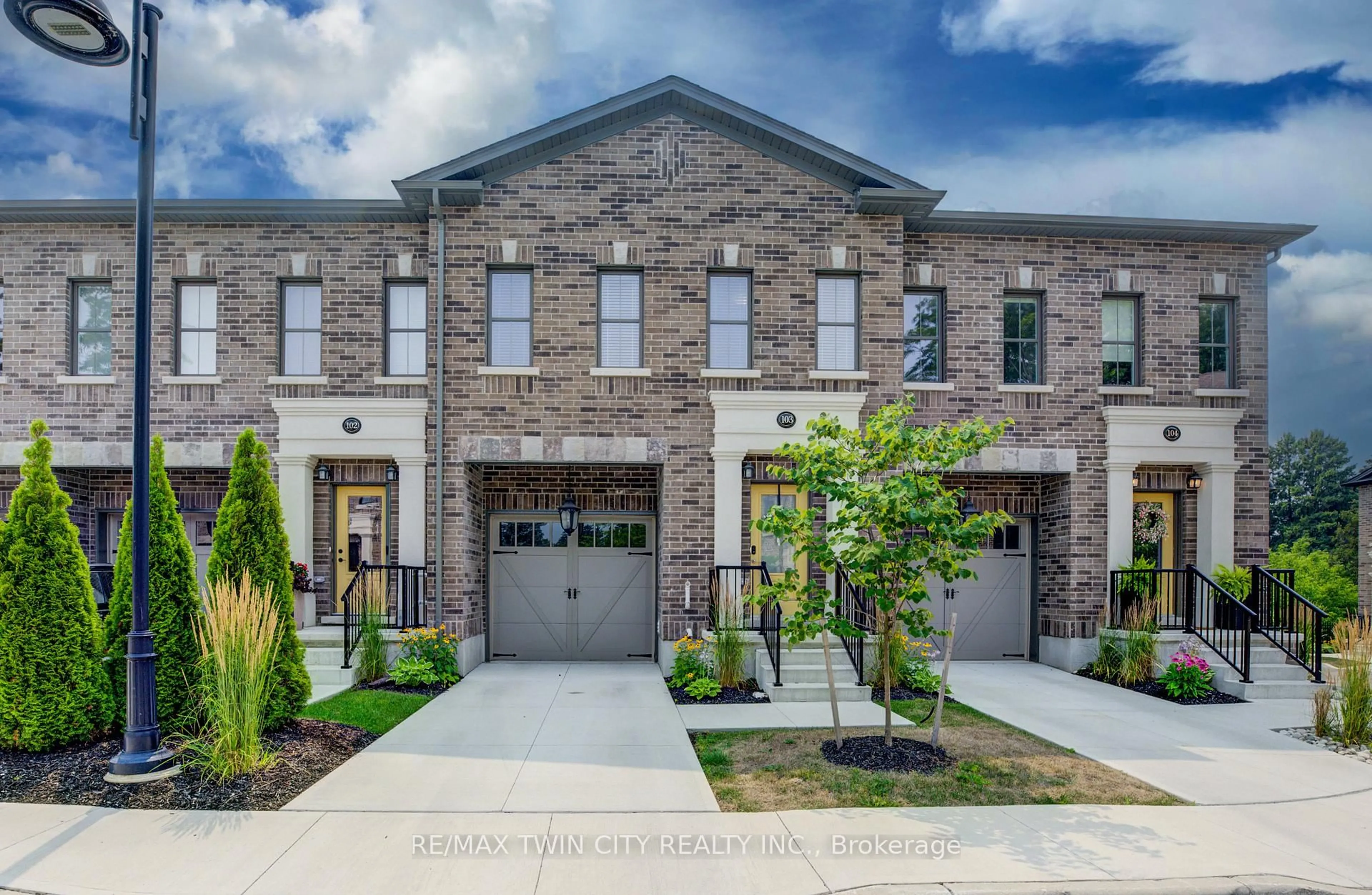 Home with brick exterior material, street for 362 Fairview St #103, Wilmot Ontario N3A 1M2