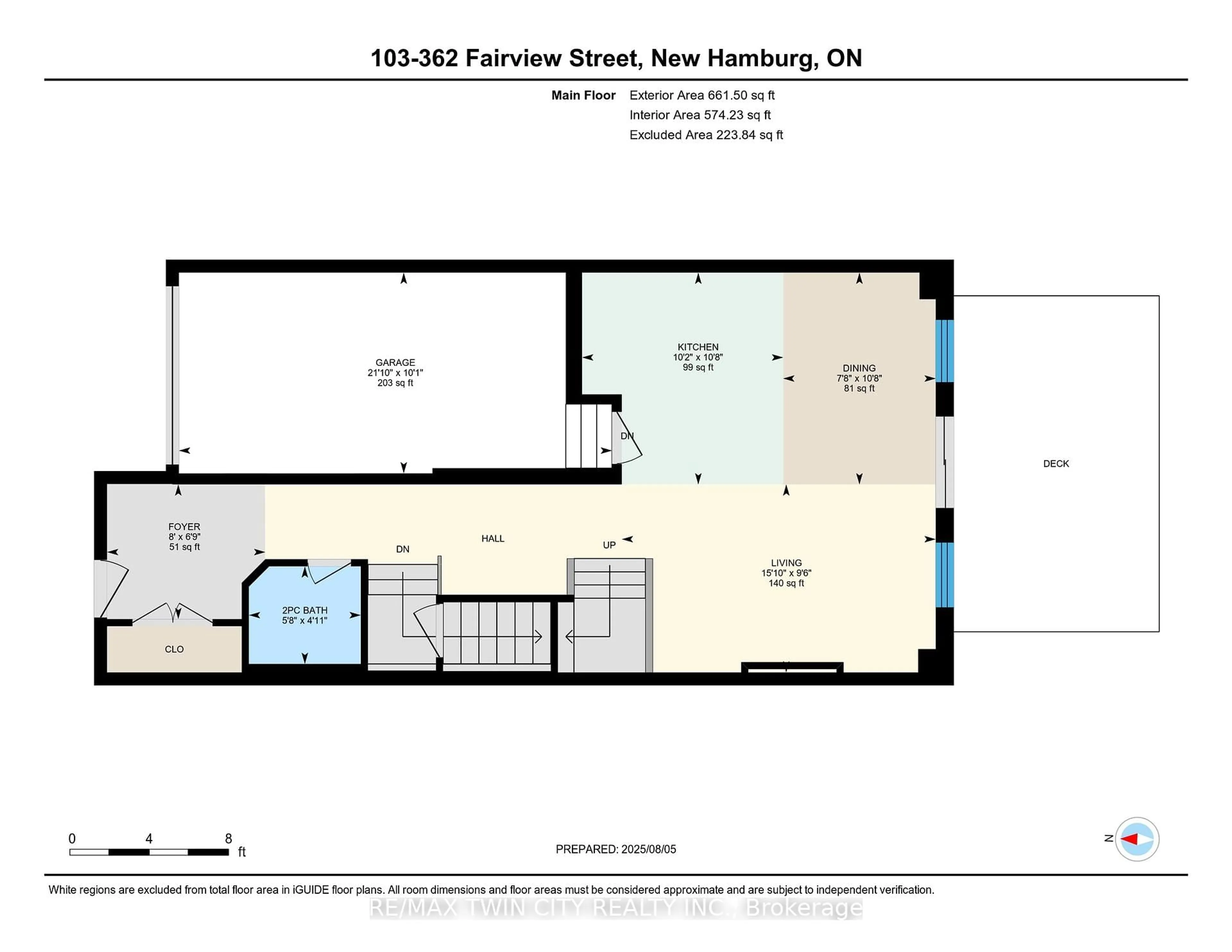 Floor plan for 362 Fairview St #103, Wilmot Ontario N3A 1M2