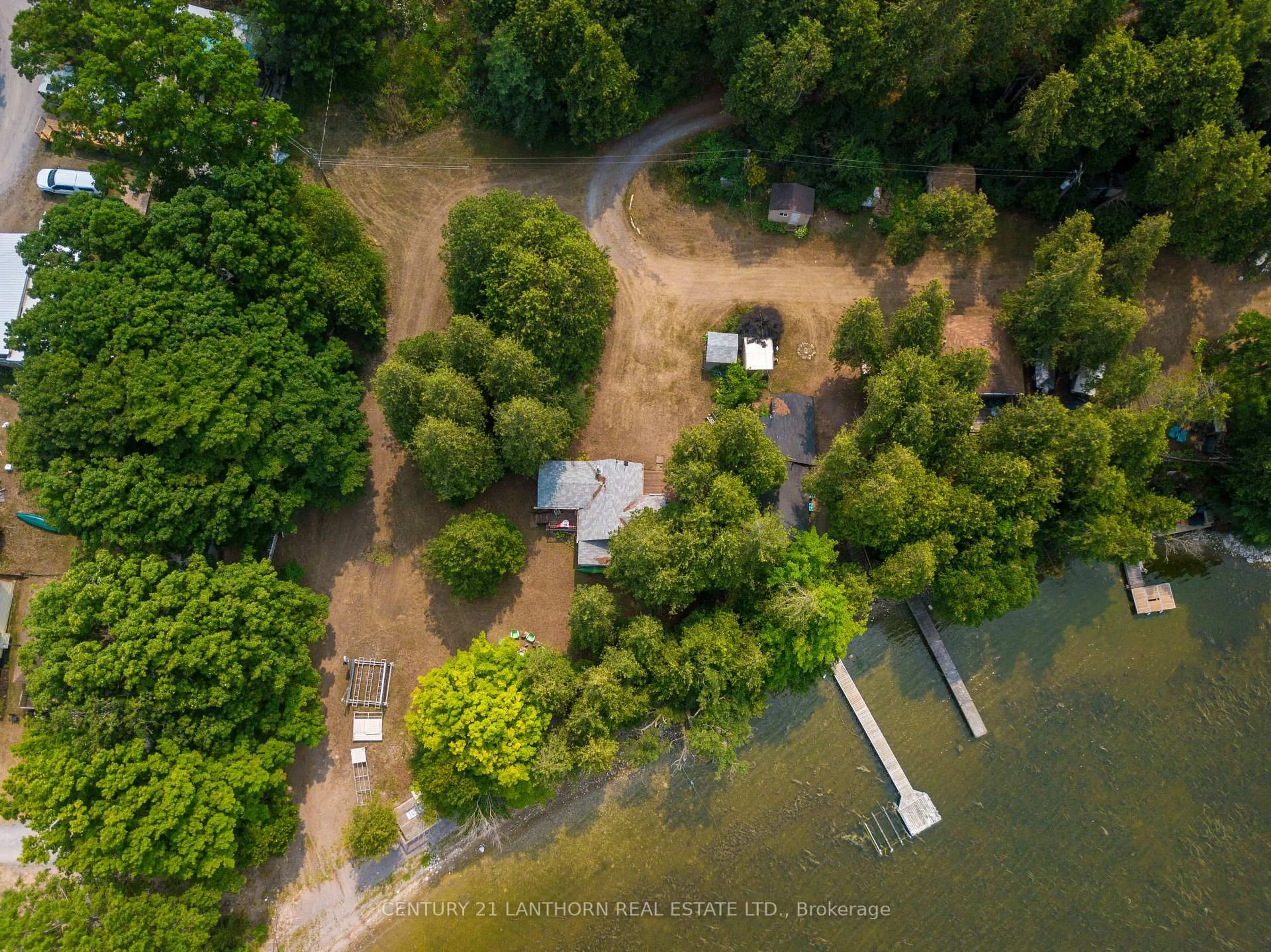 A pic from outside/outdoor area/front of a property/back of a property/a pic from drone, water/lake/river/ocean view for 47 Blossom Lane, Prince Edward County Ontario K0K 1T0