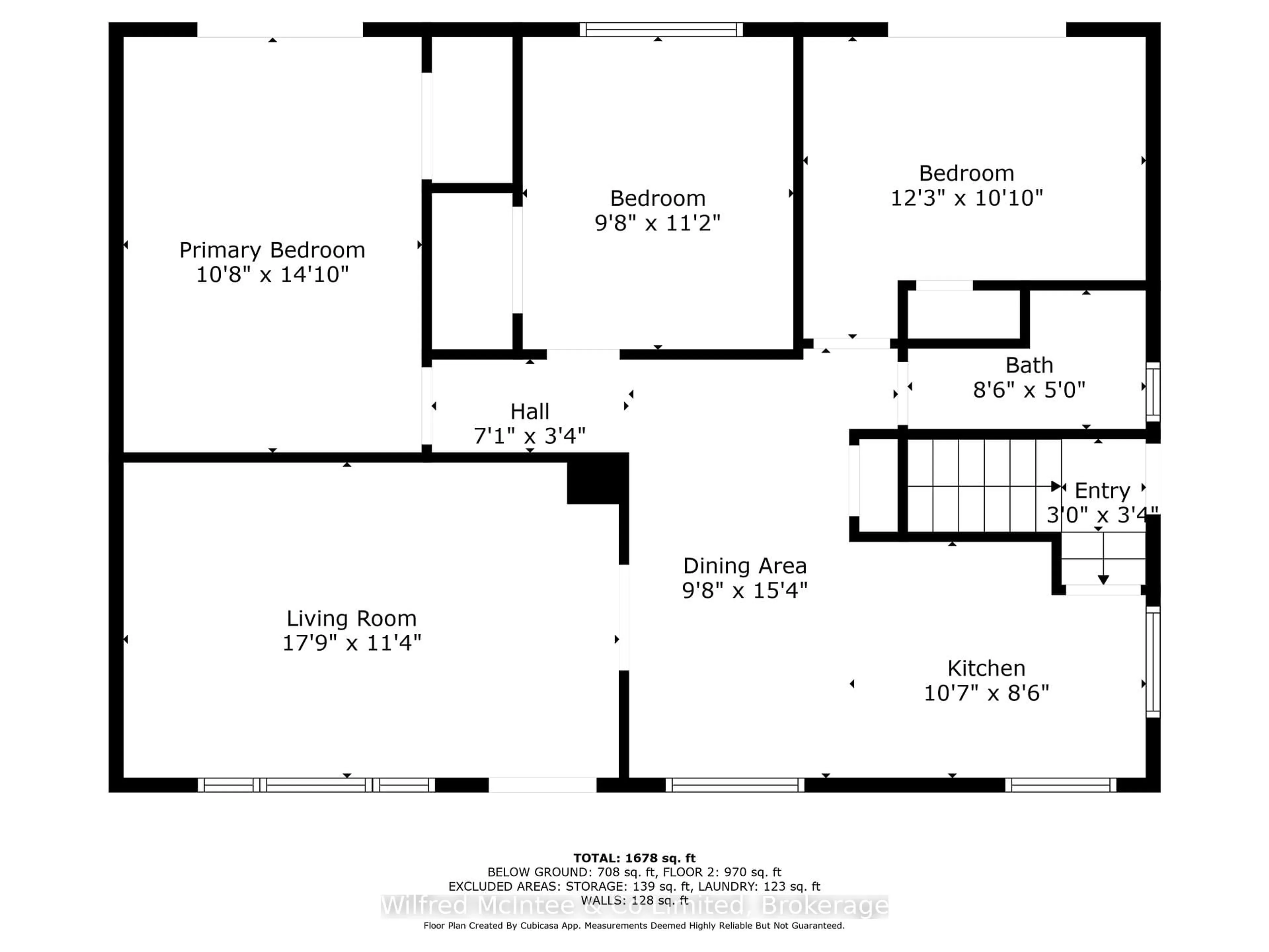 Floor plan for 211 14 Concession, South Bruce Ontario N4N 3C1