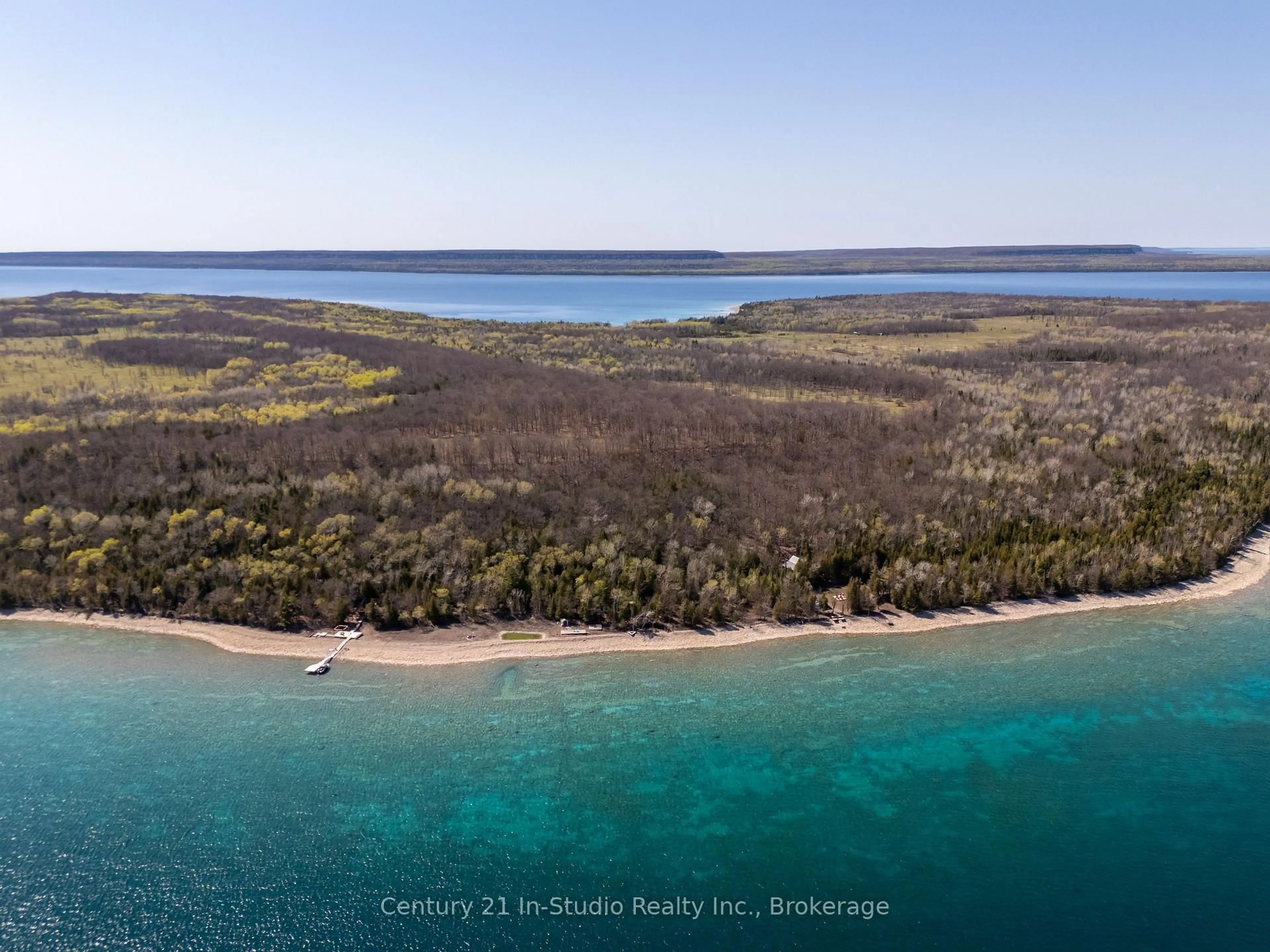 A pic from outside/outdoor area/front of a property/back of a property/a pic from drone, water/lake/river/ocean view for LT 81 WHITE CLOUD Island, Georgian Bluffs Ontario N0H 1T0
