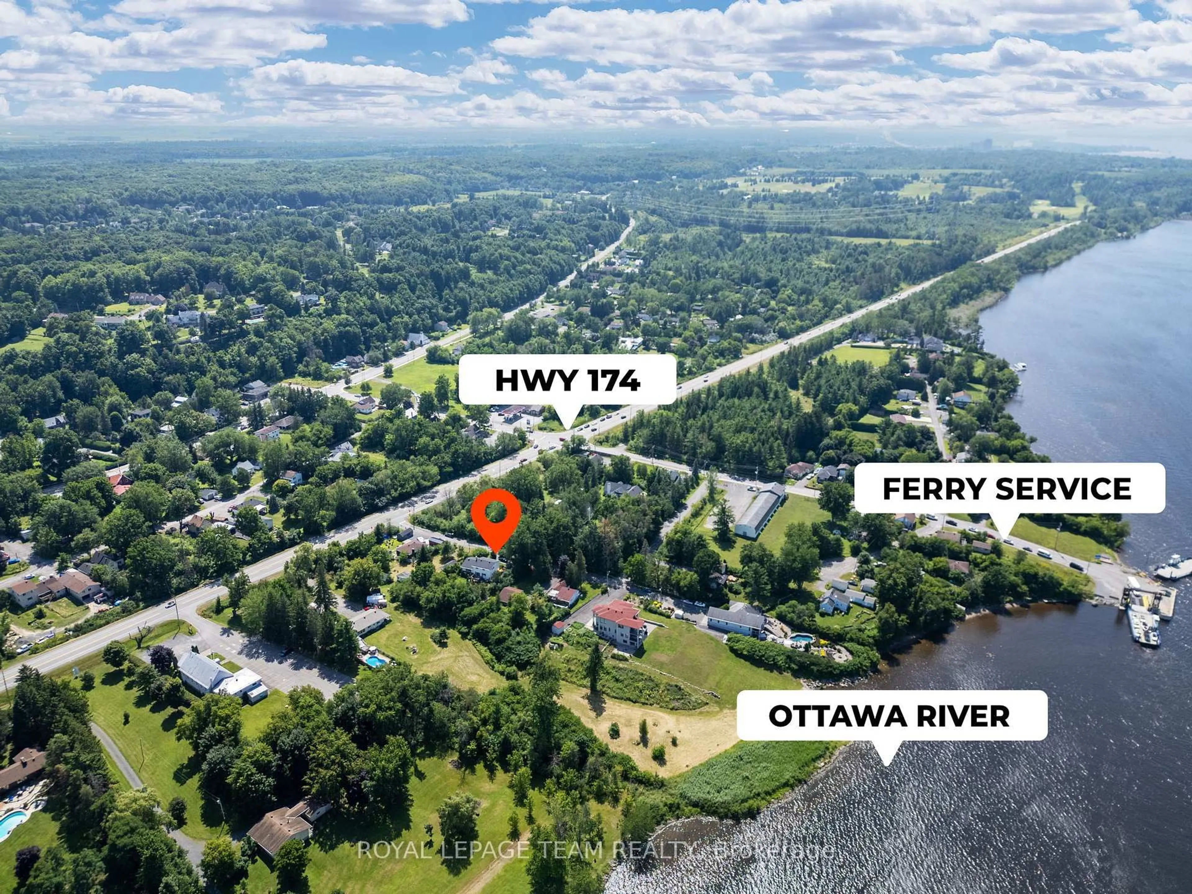 Picture of a map for 967 West St, Ottawa Ontario K4C 1C6