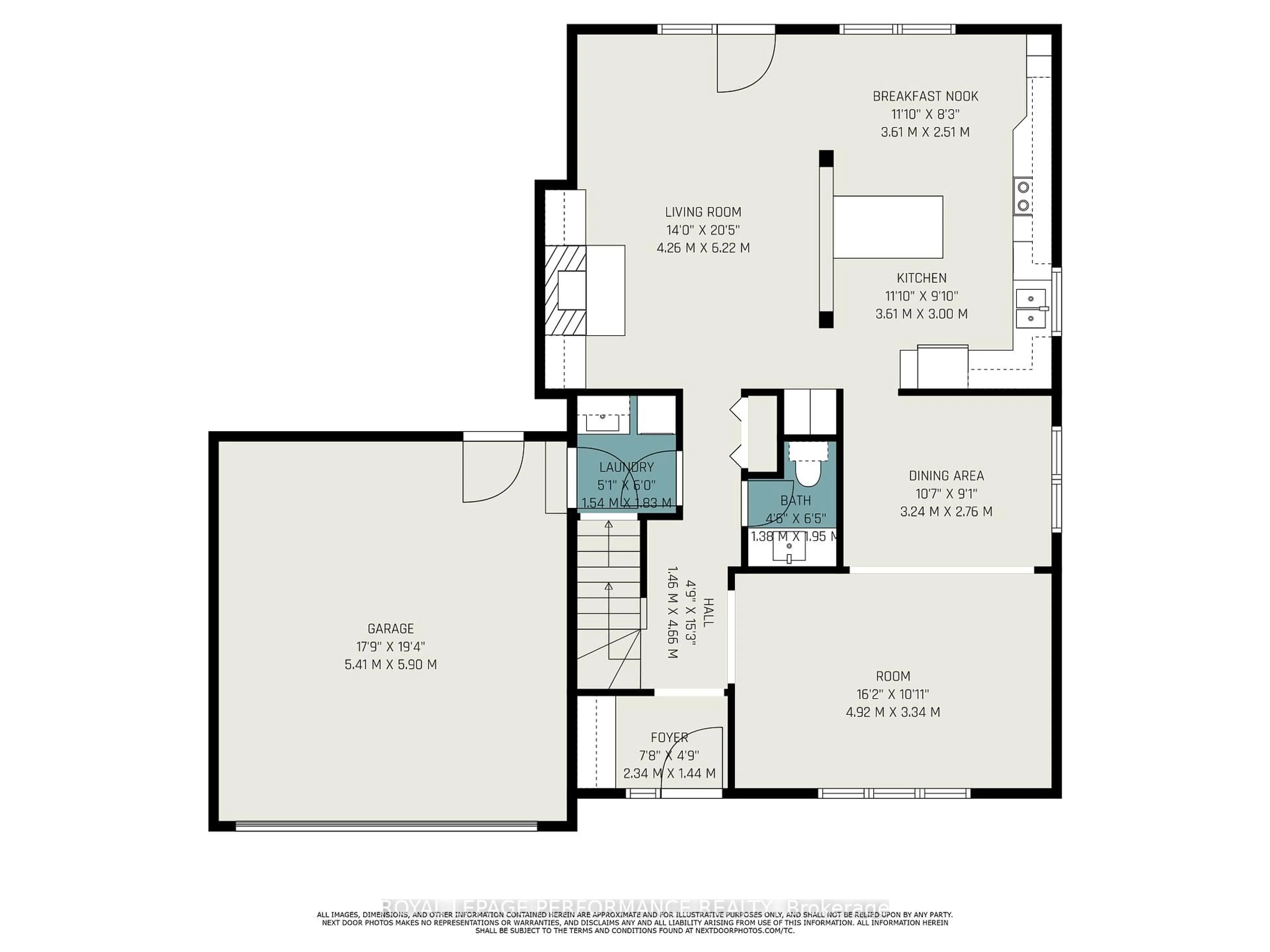 Floor plan for 15 Starling Cres, Ottawa Ontario K2J 2N7