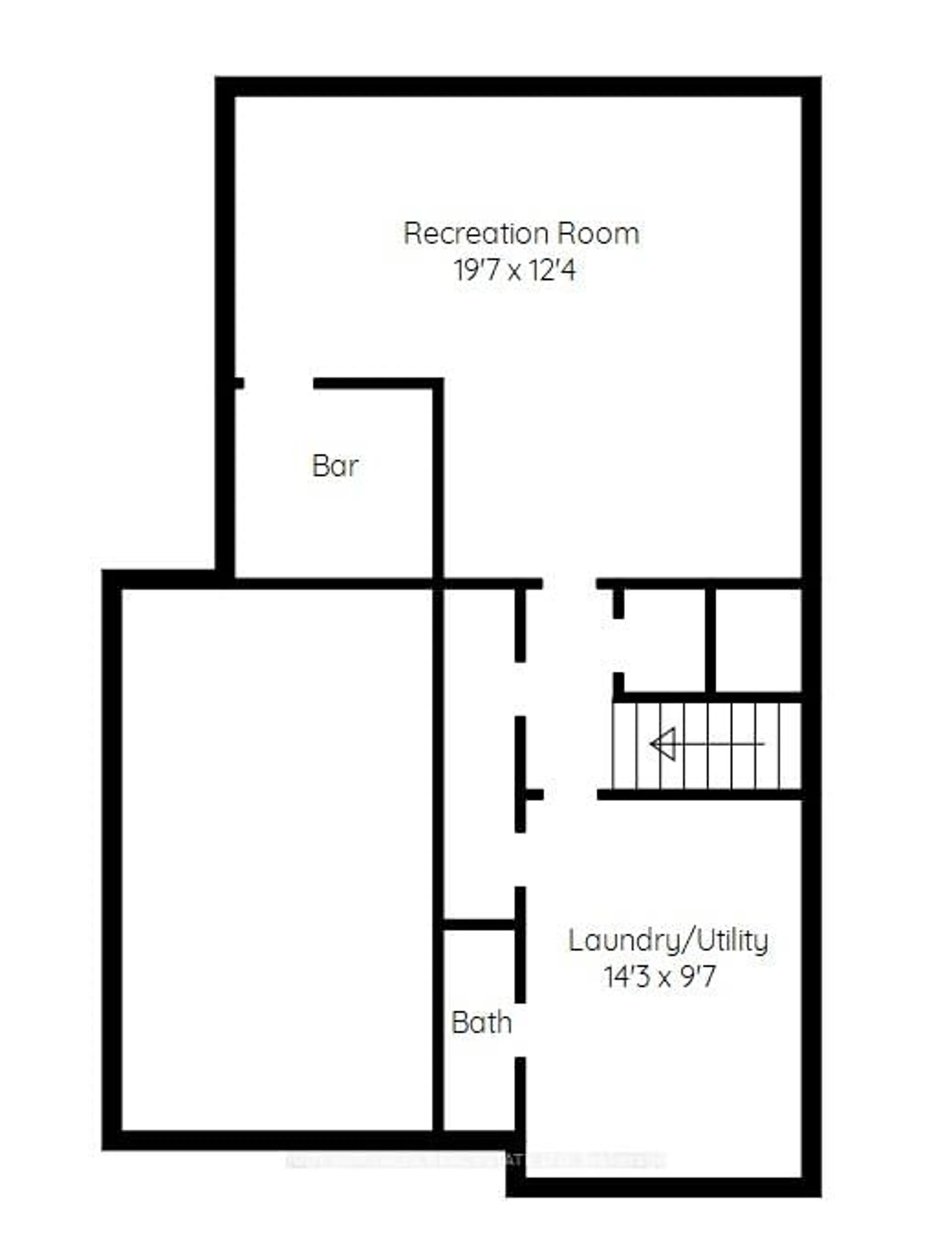 Floor plan for 644 Upper Paradise Rd #20, Hamilton Ontario L9C 7K8