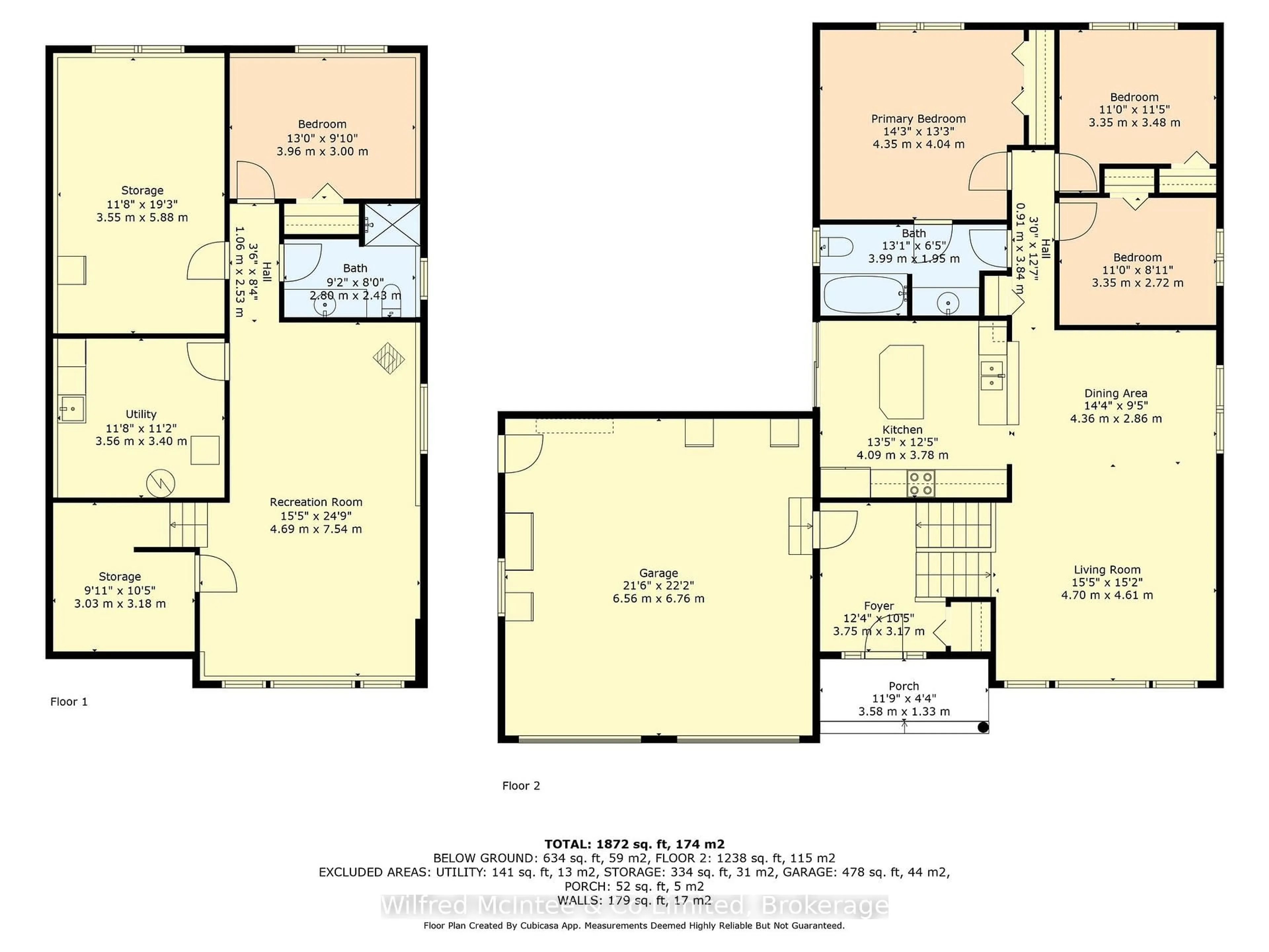 Floor plan for 362 Westwood Dr, Brockton Ontario N0G 2V0