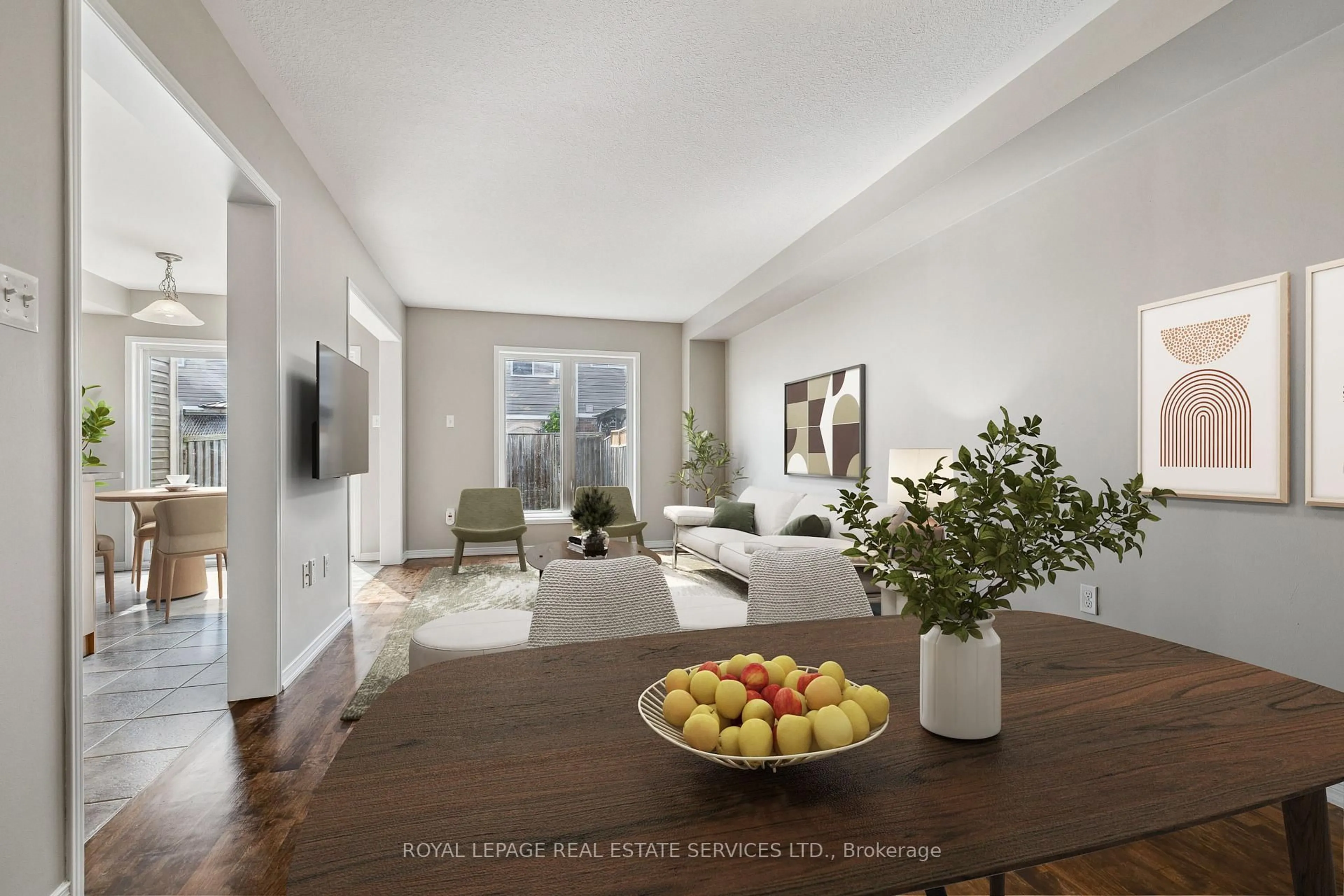 Living room with furniture, unknown for 8 Bradley Ave #23, Hamilton Ontario L0R 1C0