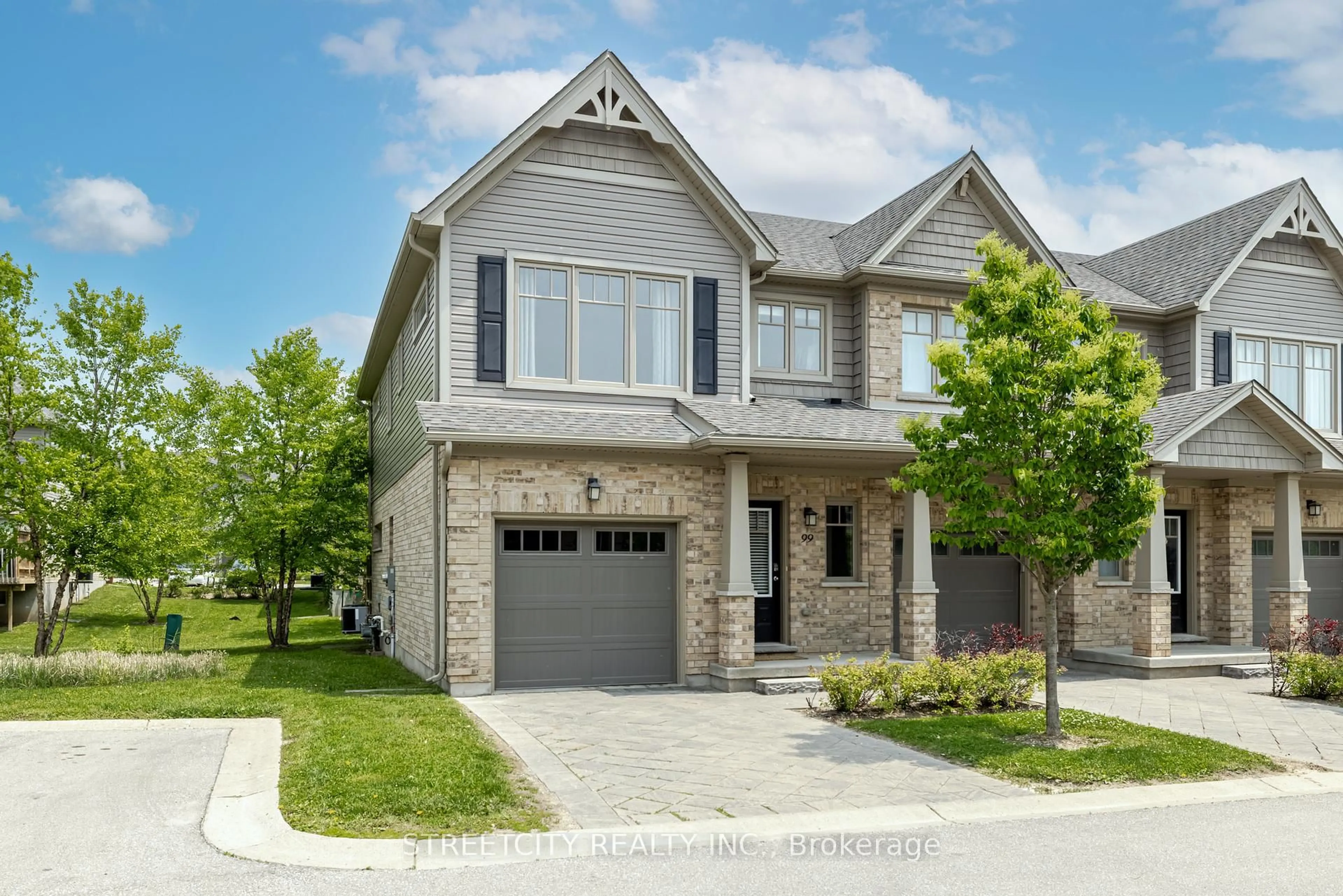 Home with brick exterior material, street for 1924 Cedarhollow Blvd #99, London North Ontario N5X 0C3