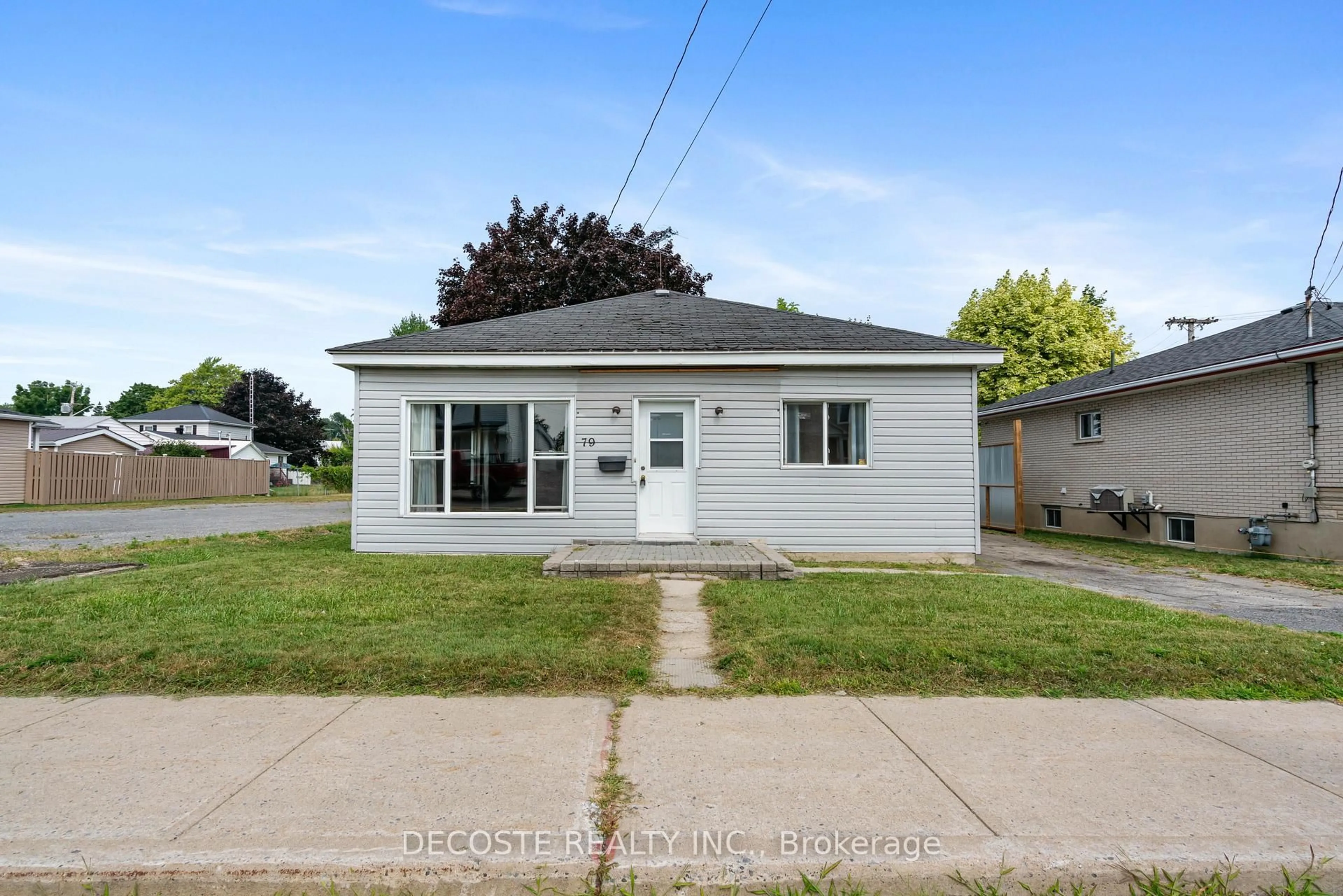 Home with vinyl exterior material, street for 79 Lochiel St, North Glengarry Ontario K0C 1A0