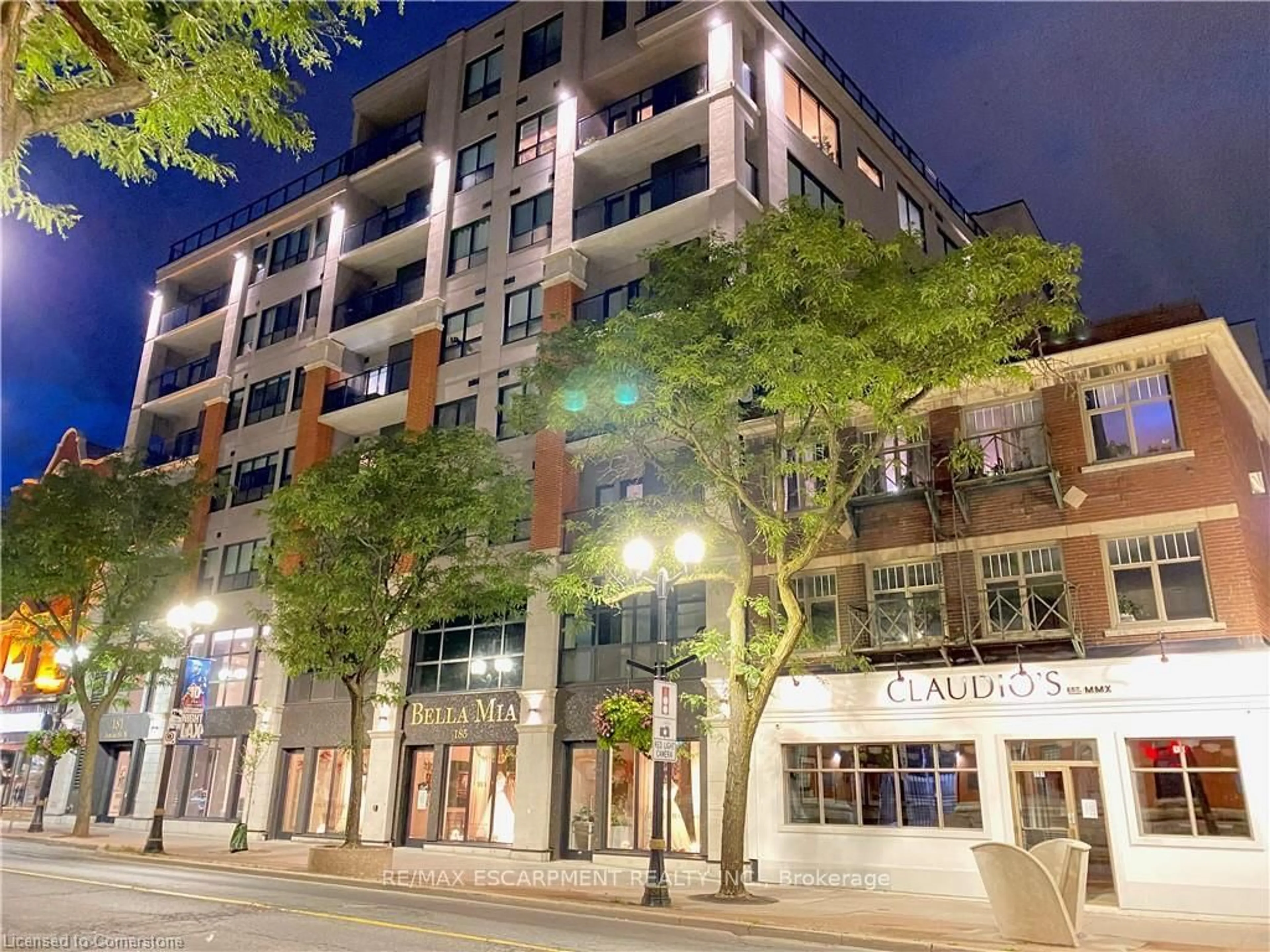 Patio, street for 181 James St #402, Hamilton Ontario L8R 2K9