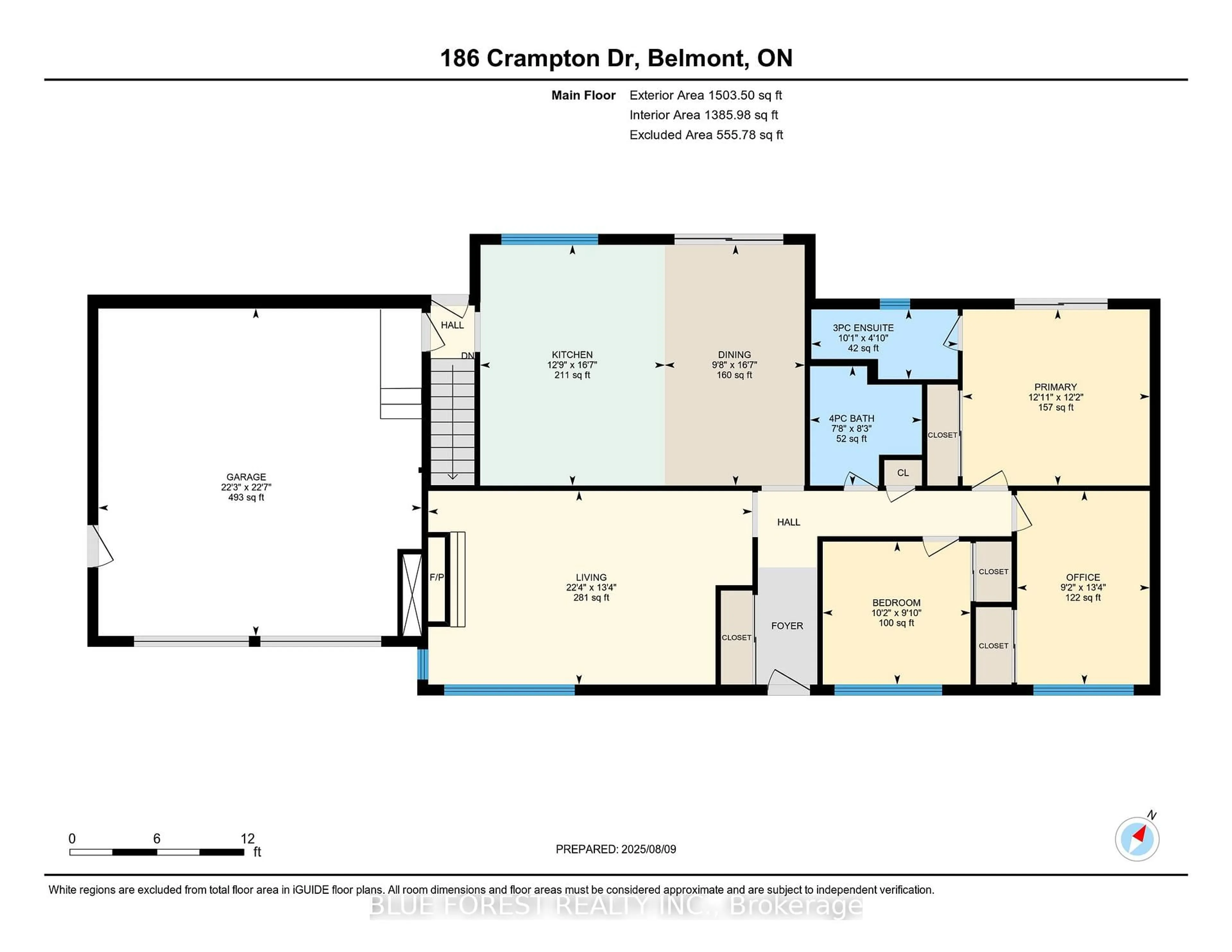Floor plan for 186 Crampton Dr, Thames Centre Ontario N0L 1B0