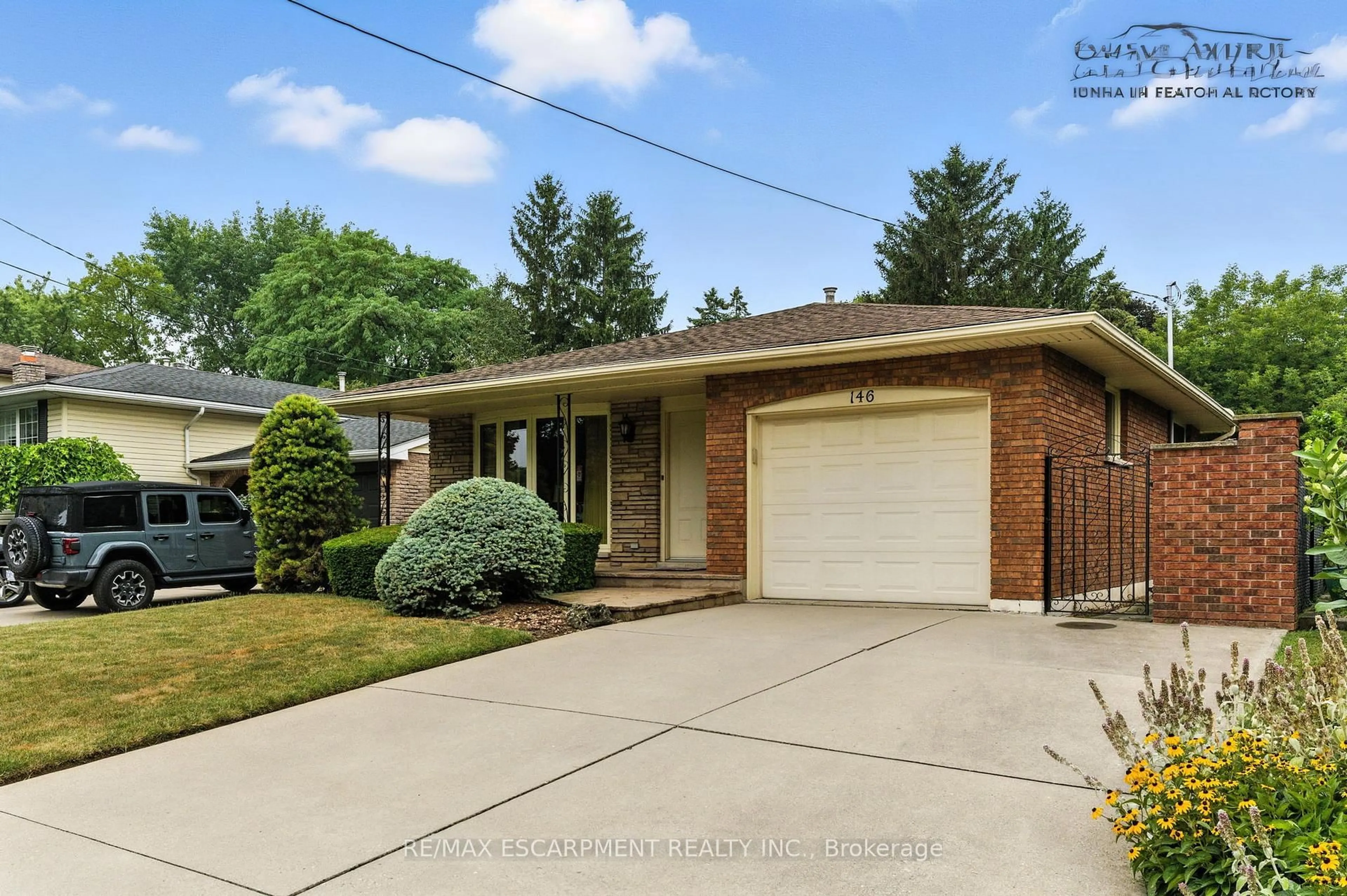 Home with brick exterior material, street for 146 San Francisco Ave, Hamilton Ontario L9C 5N9