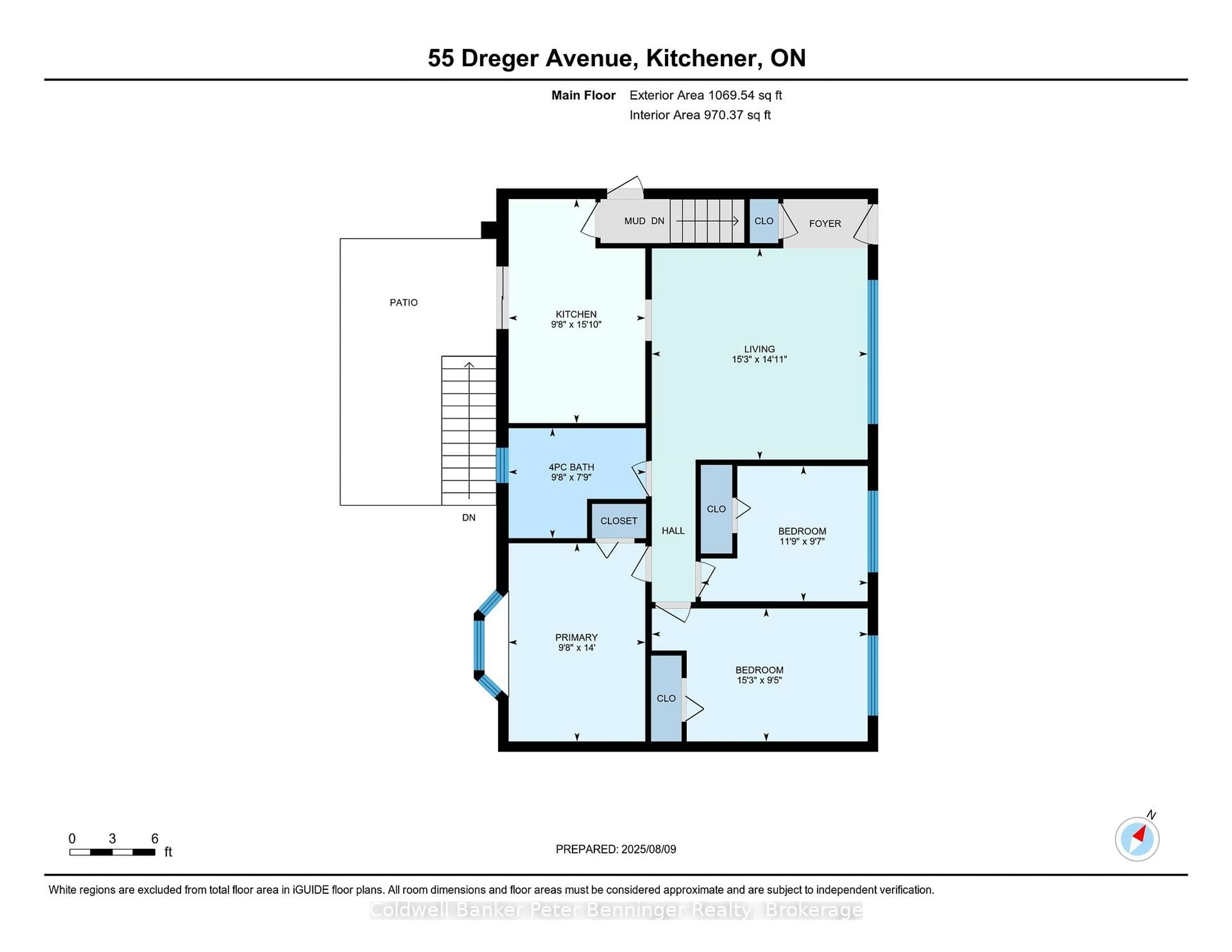 Floor plan for 55 Dreger Ave, Kitchener Ontario N2A 2A5