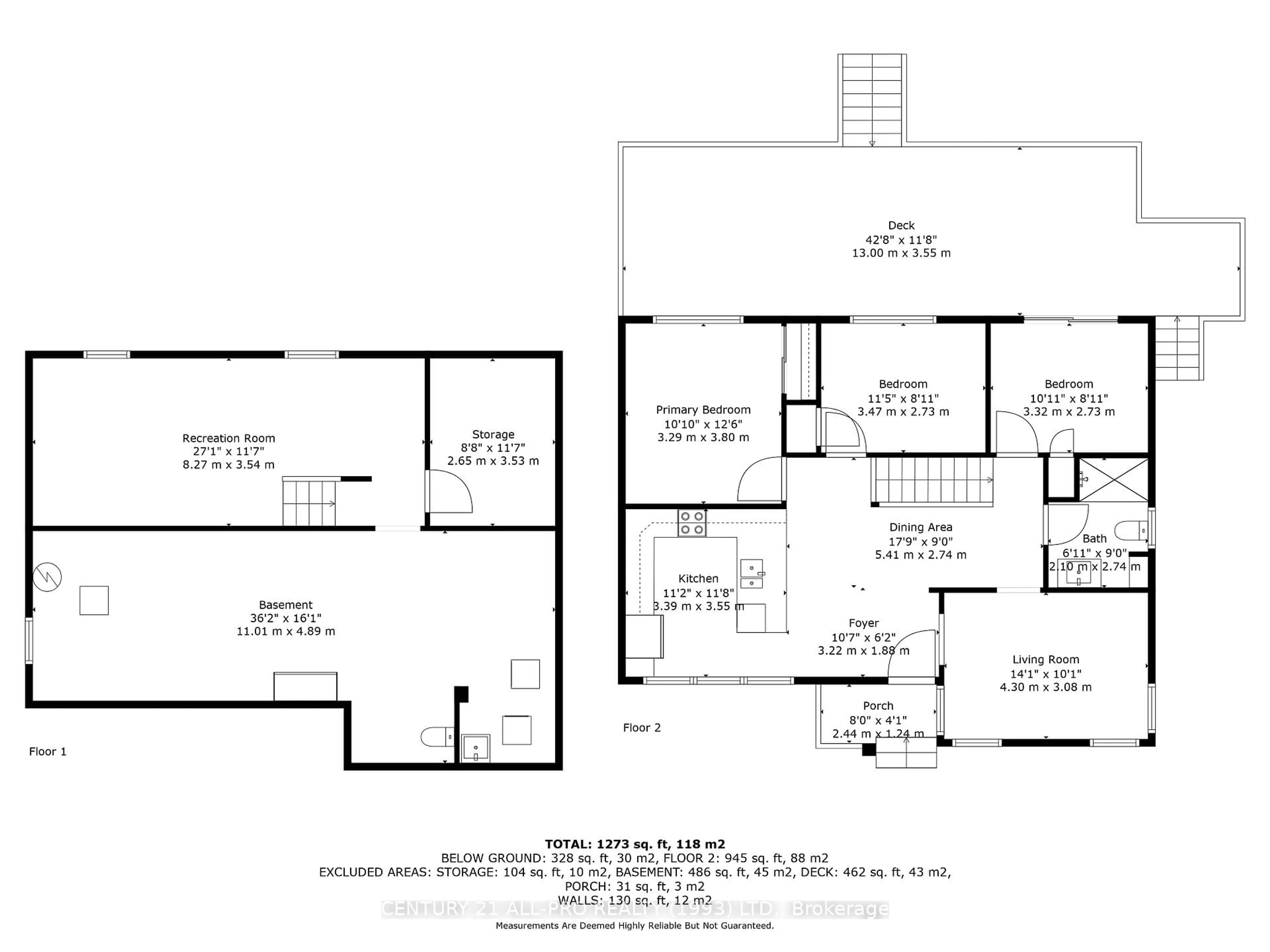 Floor plan for 610 Norma St, Cobourg Ontario K9A 2T8