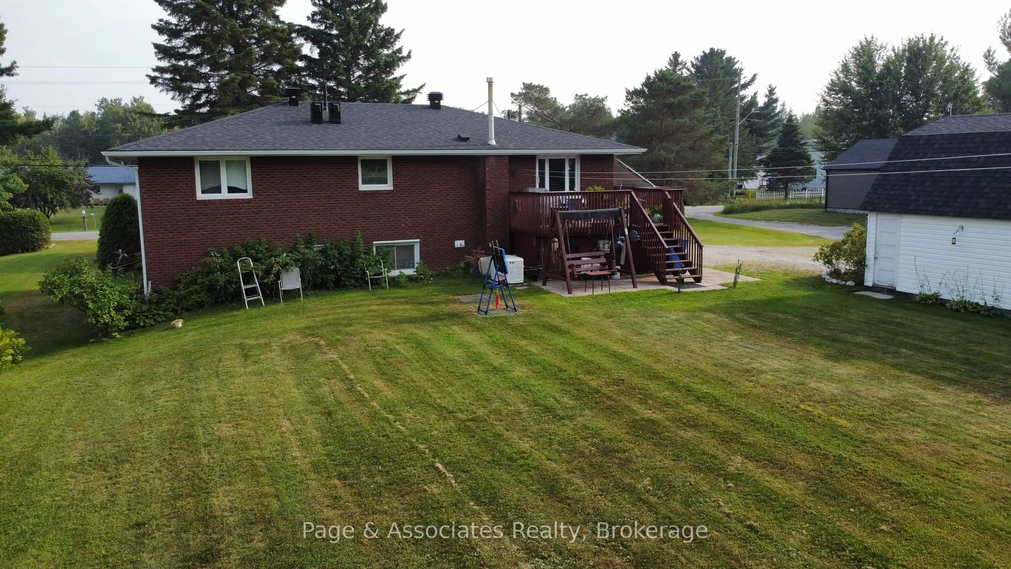 A pic from outside/outdoor area/front of a property/back of a property/a pic from drone, unknown for 333 Salter St, West Nipissing Ontario P2B 2T5