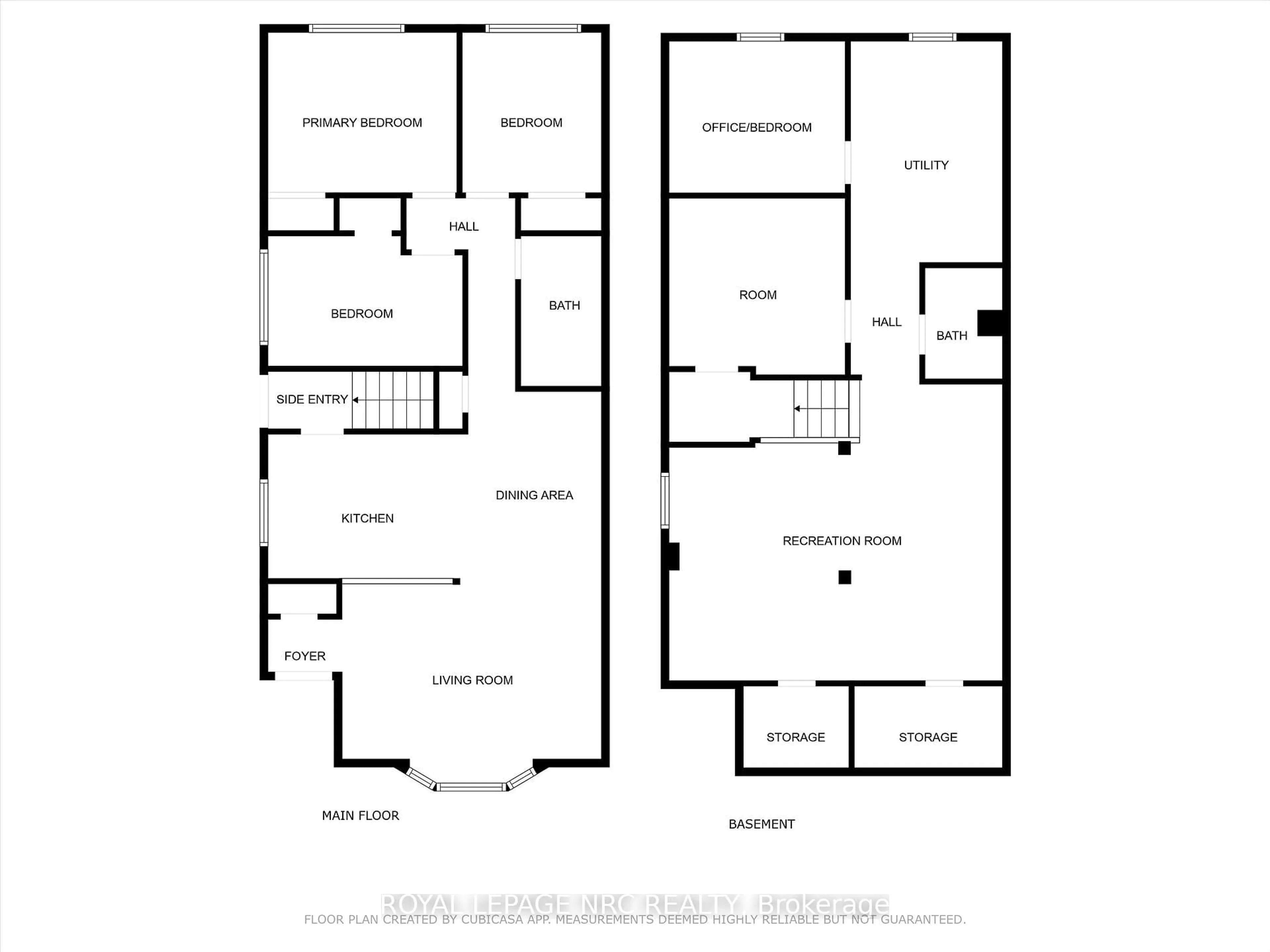 Floor plan for 8 lakehurst Dr, St. Catharines Ontario L2N 4C2