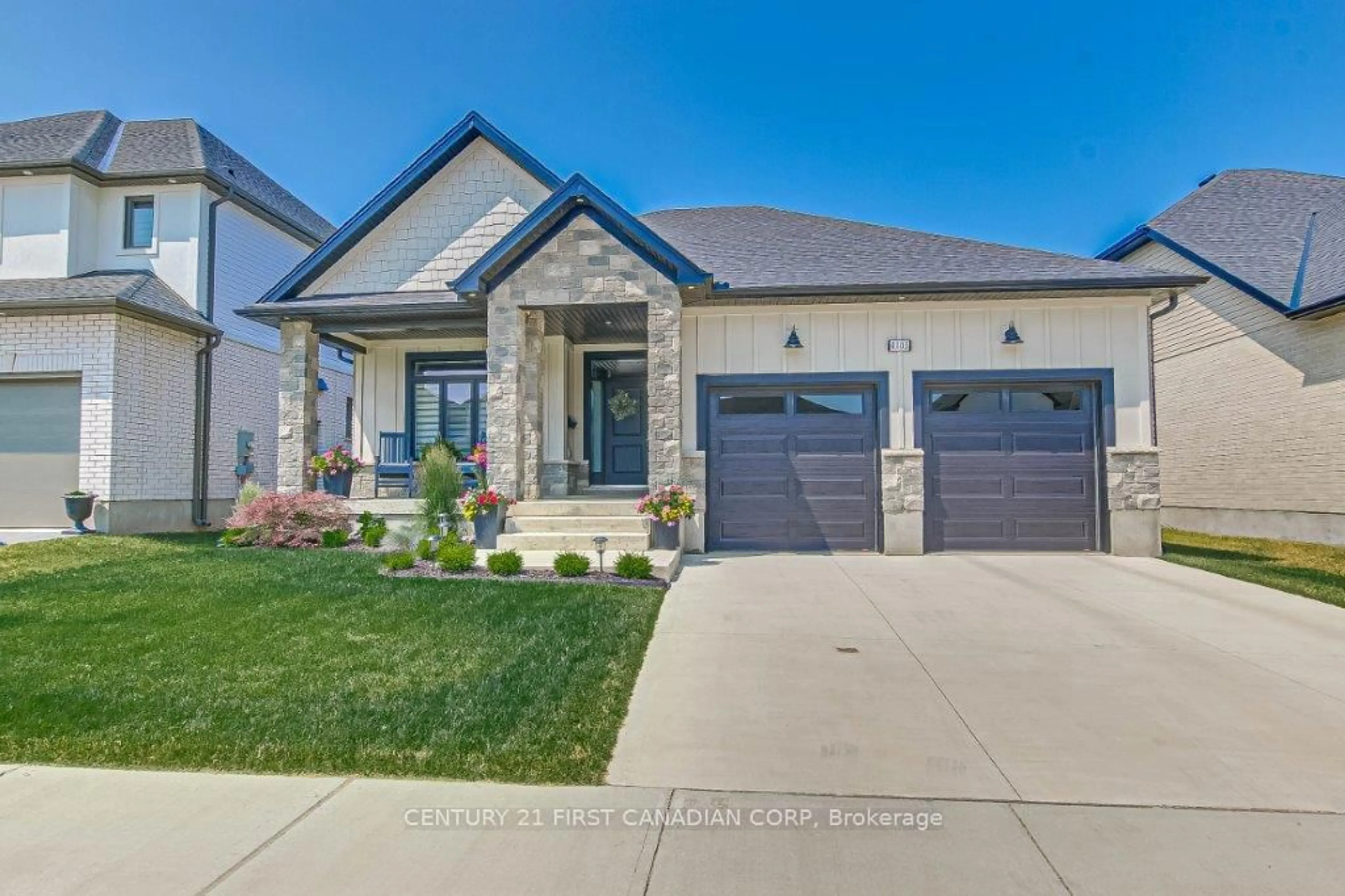 Home with brick exterior material, street for 4103 Campbell St, London South Ontario N6P 0H5