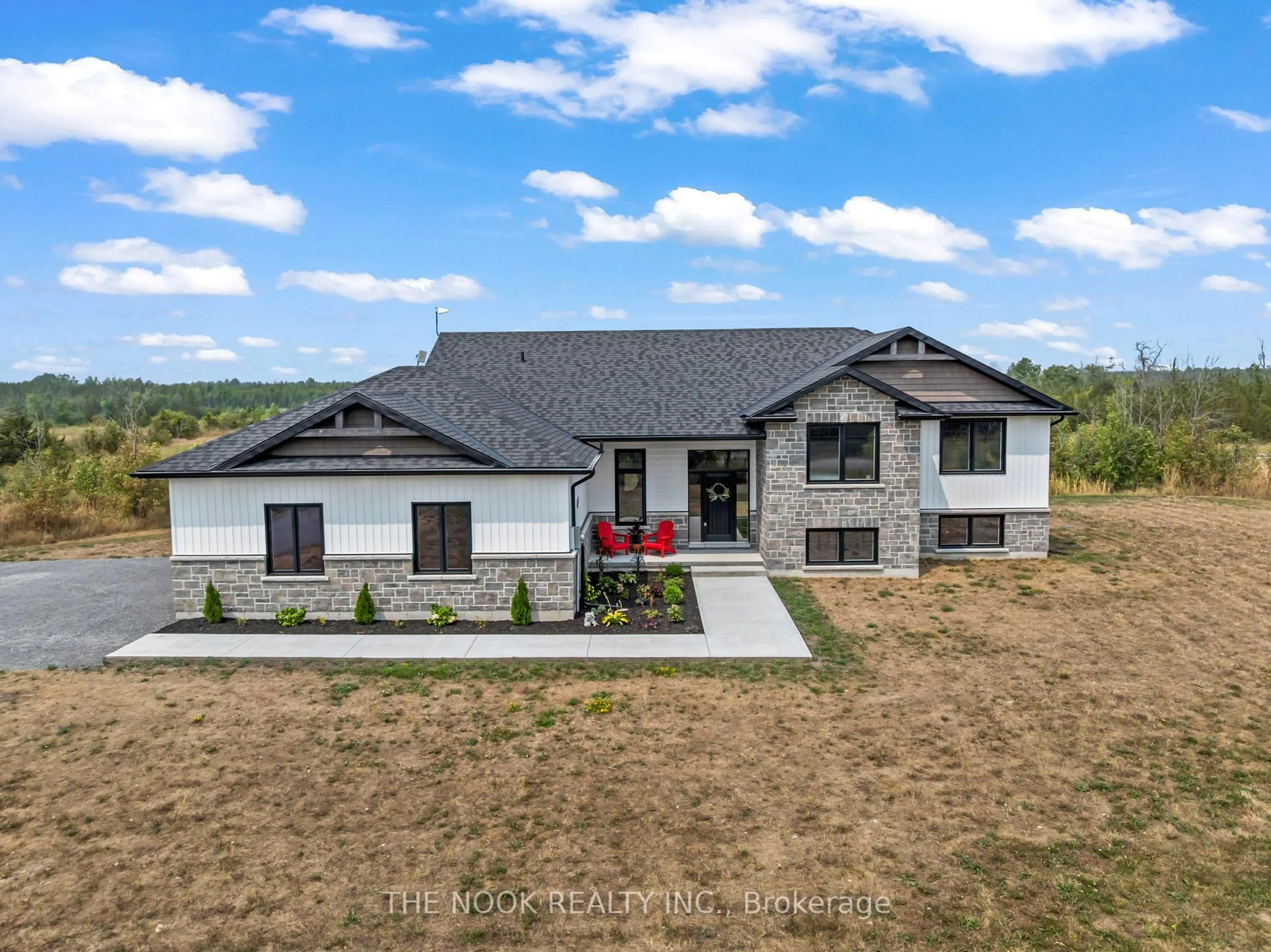A pic from outside/outdoor area/front of a property/back of a property/a pic from drone, unknown for 3557 Blessington Rd, Shannonville Ontario K0K 2N0