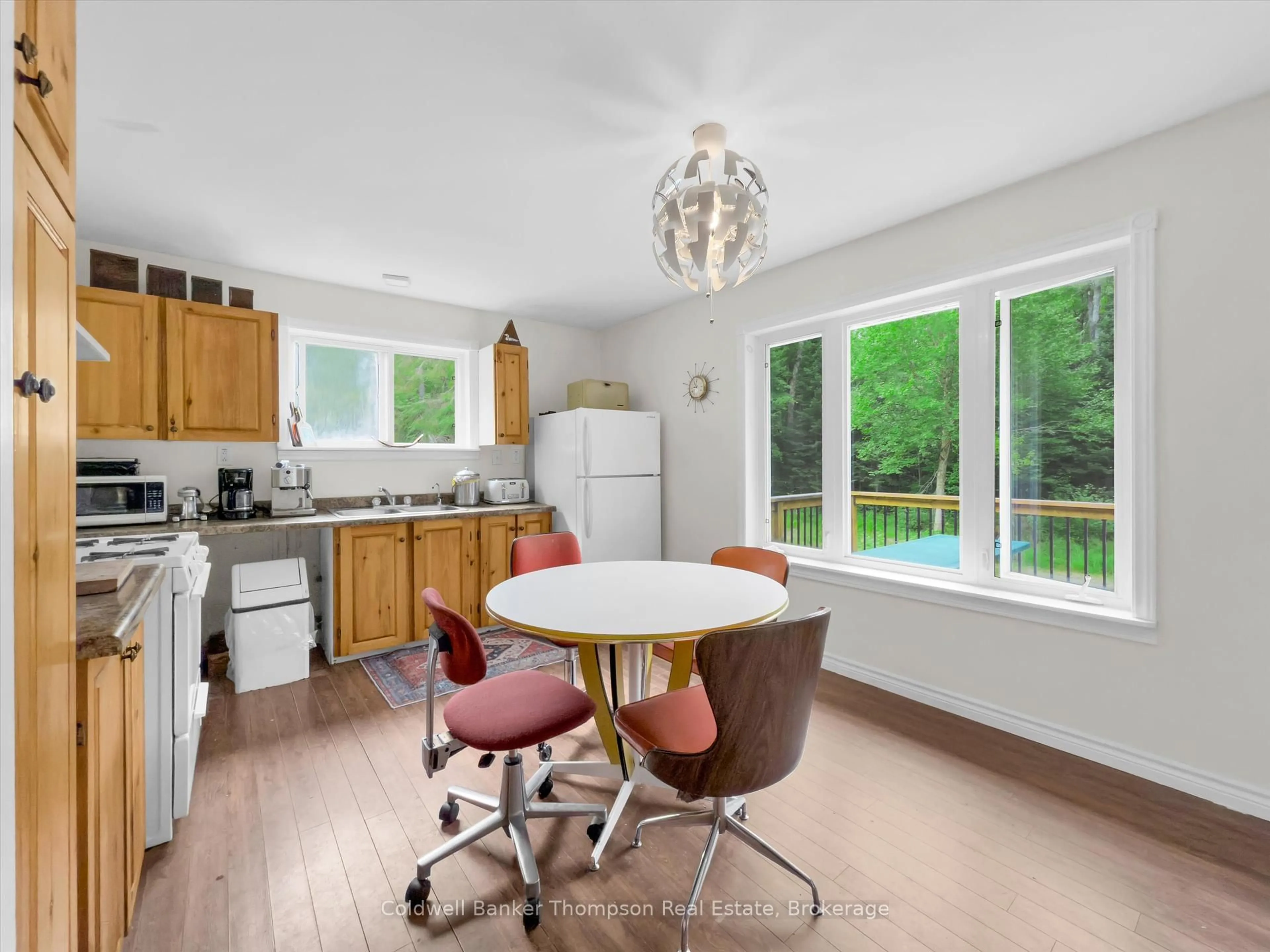 Open concept kitchen, unknown for 439 A Baker Rd, Magnetawan Ontario P0A 1P0