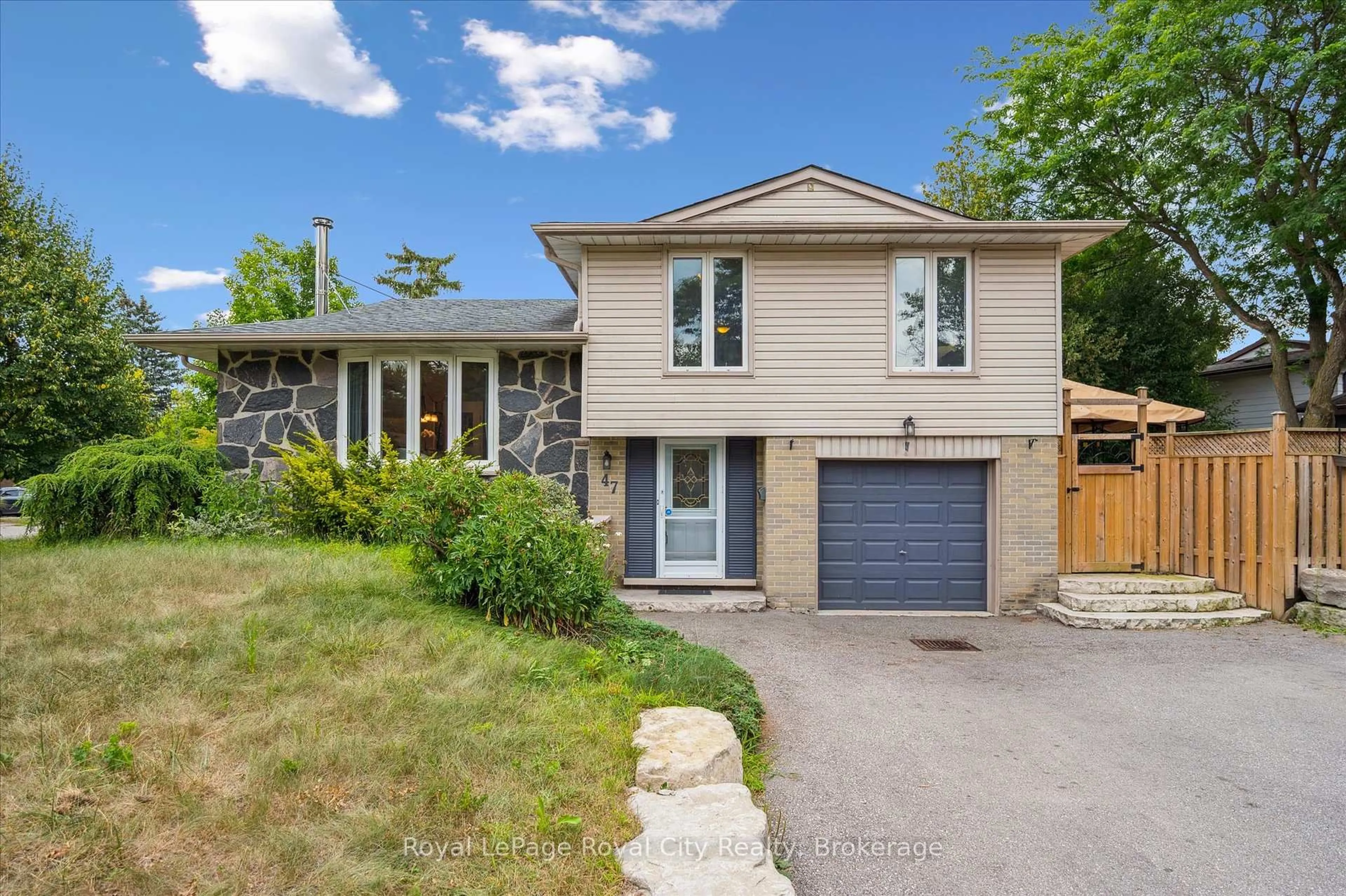 Home with brick exterior material, street for 47 Argyle Dr, Guelph Ontario N1G 2P4