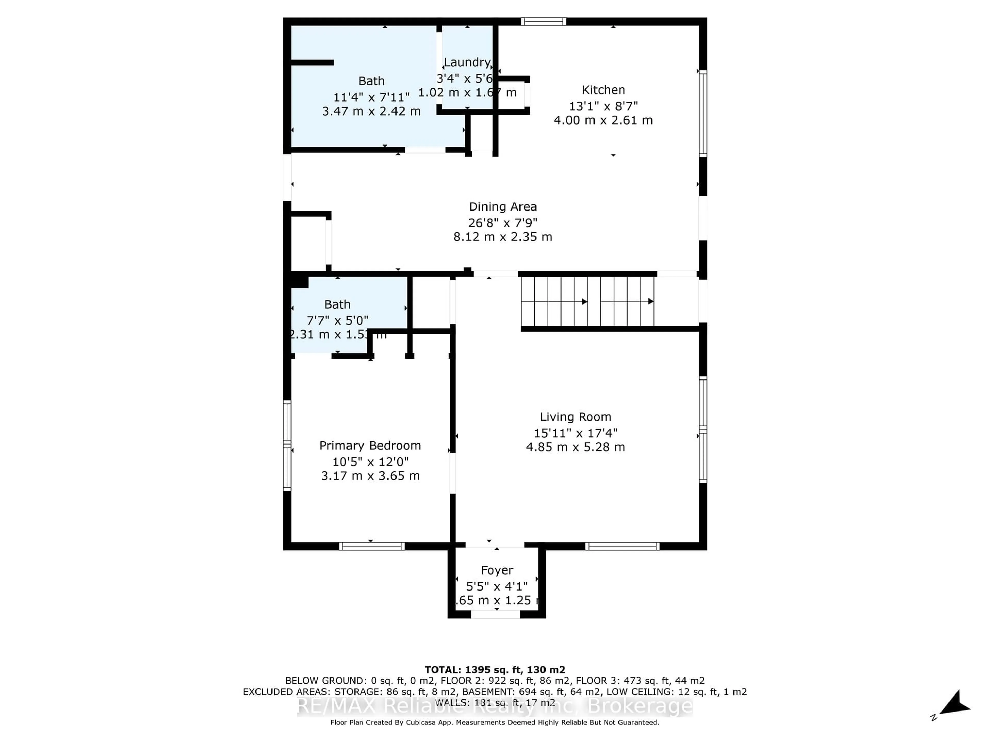 Floor plan for 42 West William St, Huron East Ontario N0K 1W0