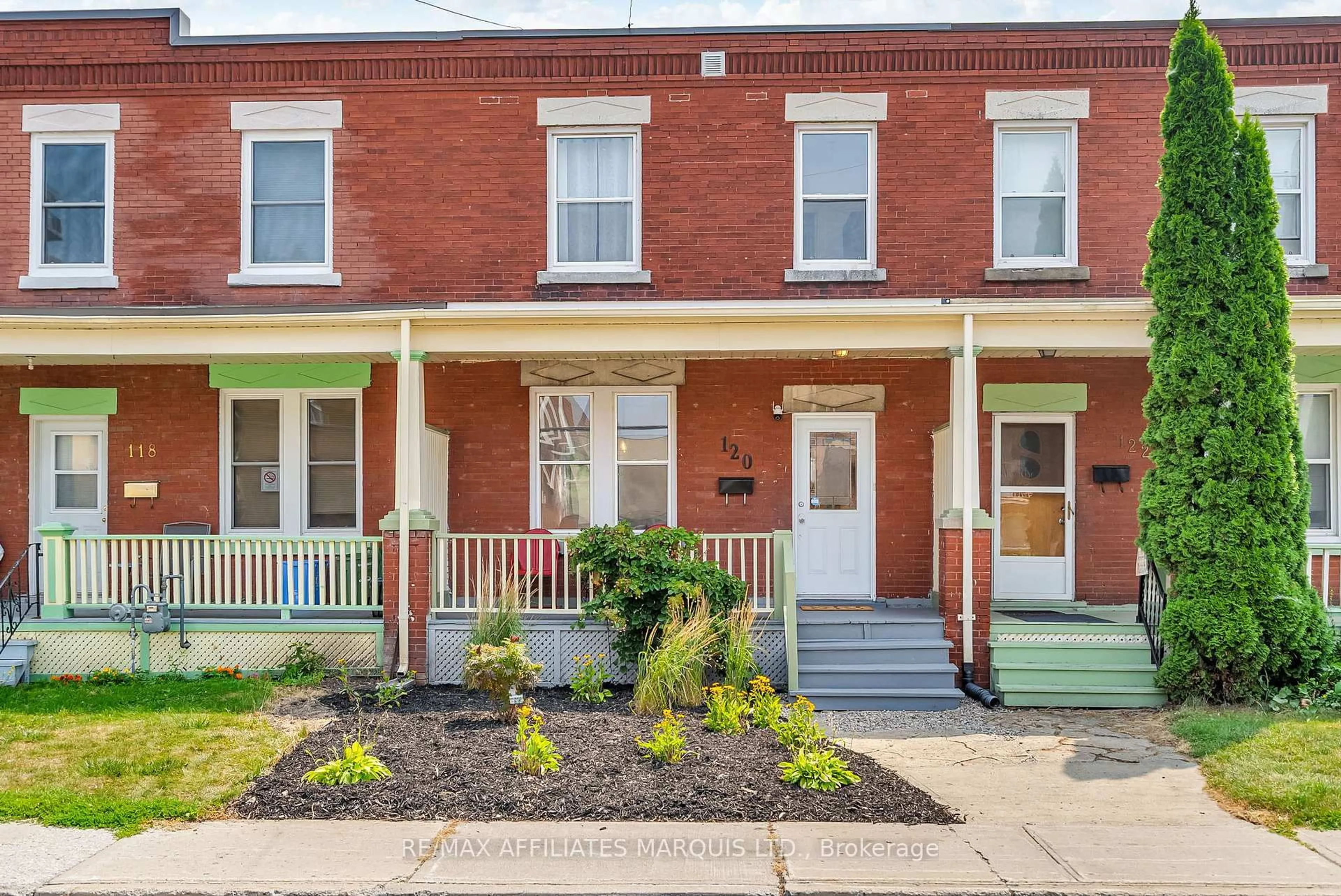 Home with brick exterior material, street for 120 First St, Cornwall Ontario K6J 3R9