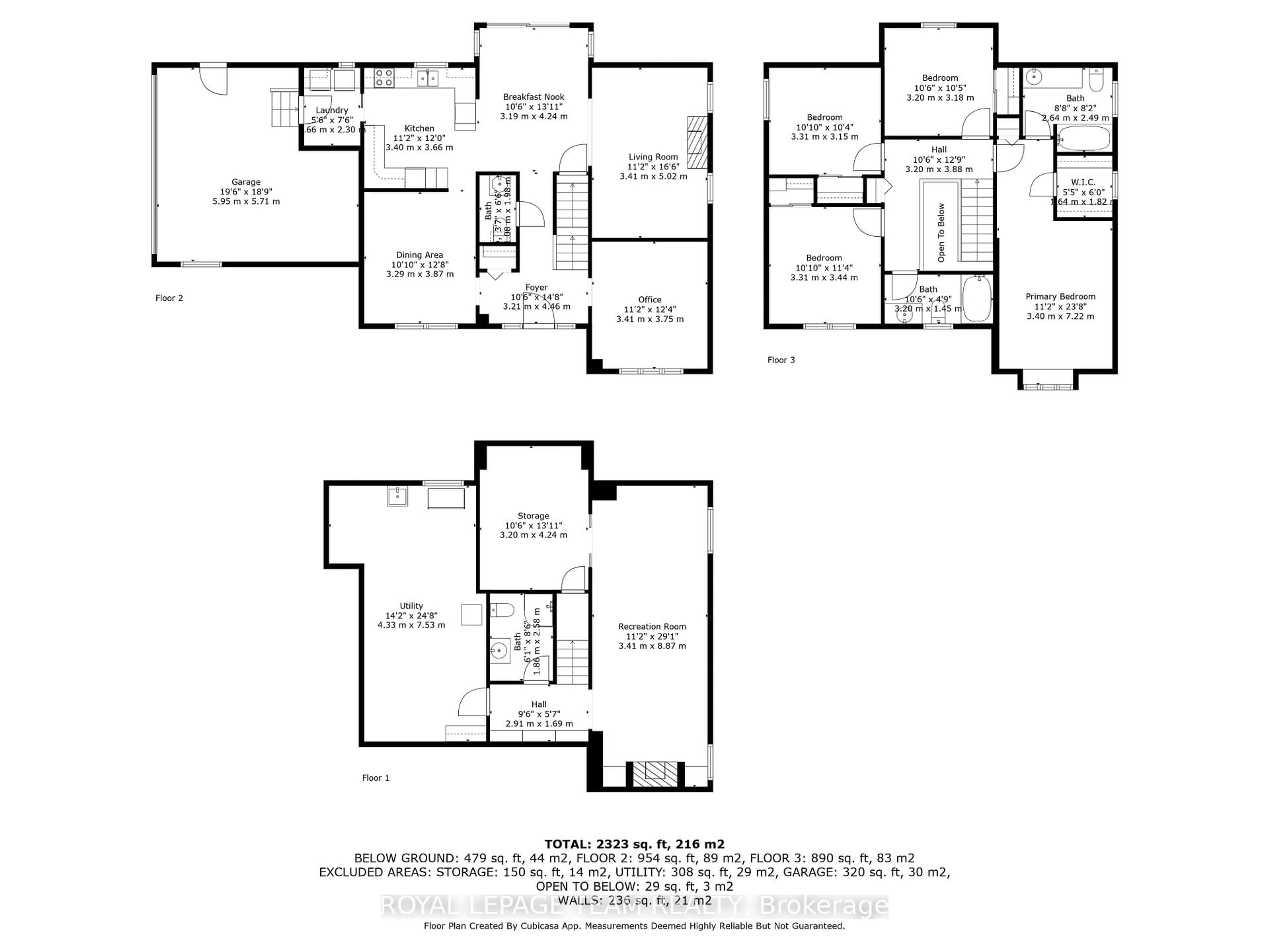 Floor plan for 4 Candow Cres, Ottawa Ontario K2S 1K6
