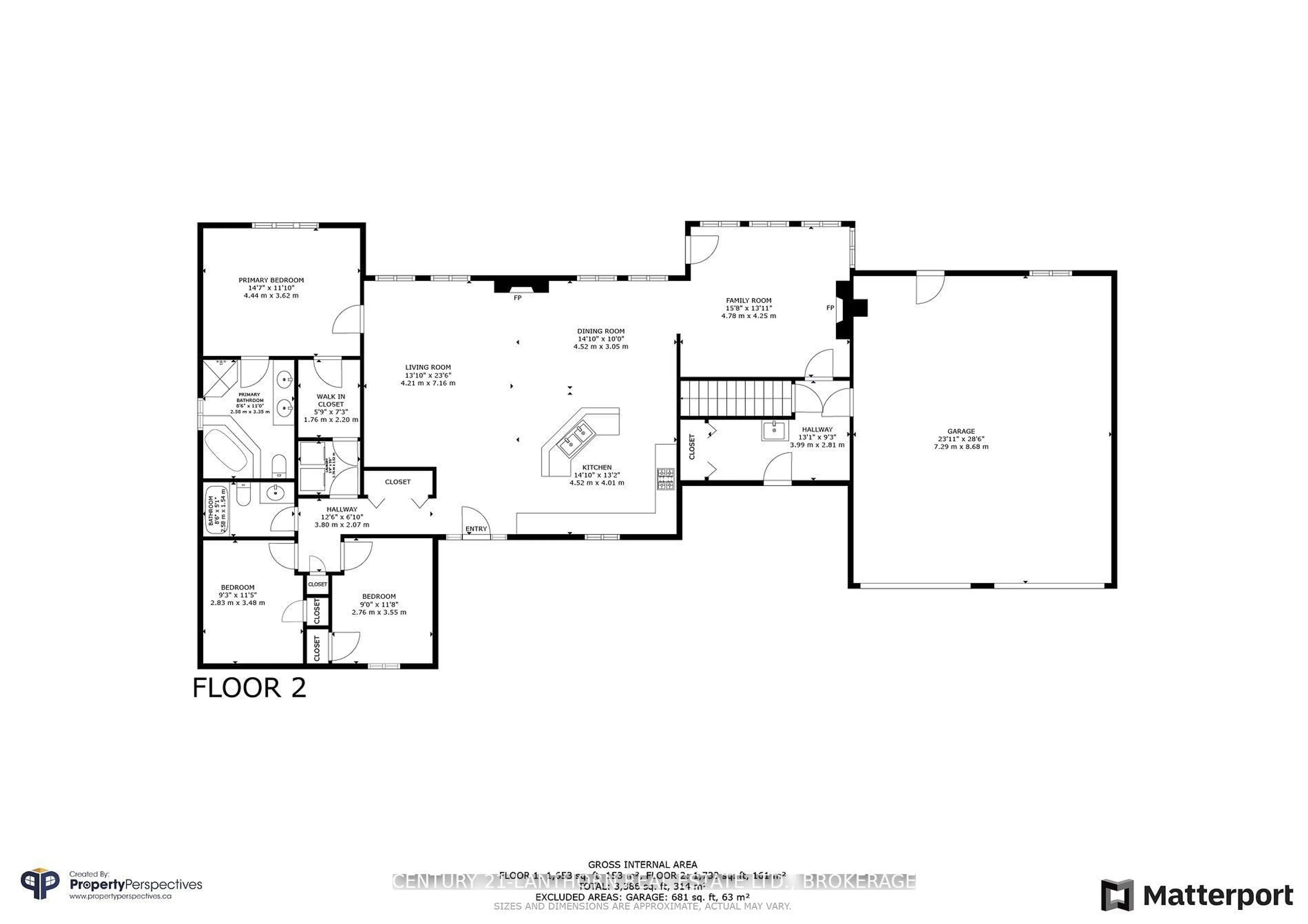 Floor plan for 9430 County 2 Rd, Greater Napanee Ontario K7R 3L1