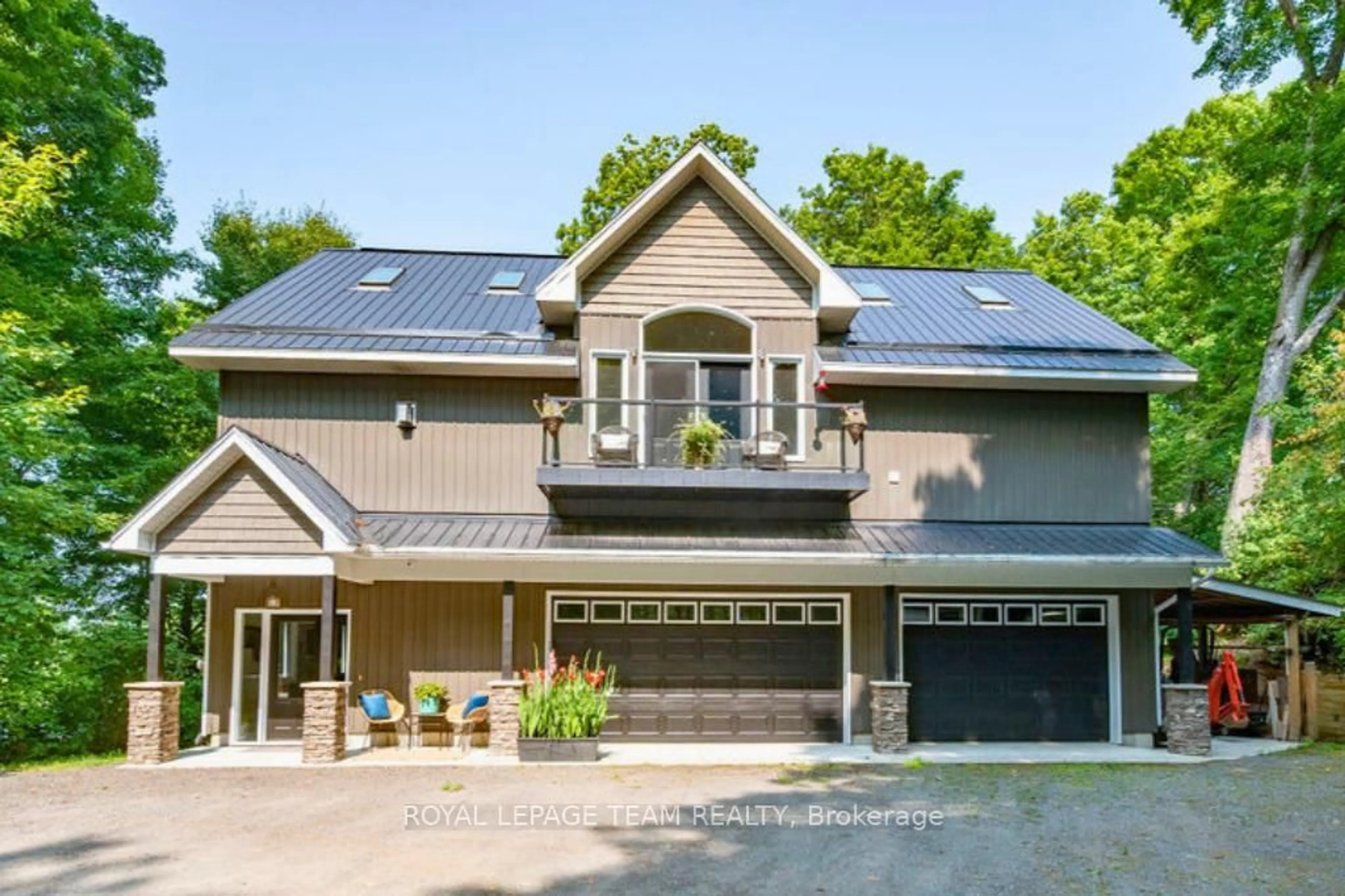 Home with vinyl exterior material, street for 104 Penny Lane, Rideau Lakes Ontario K0G 1V0