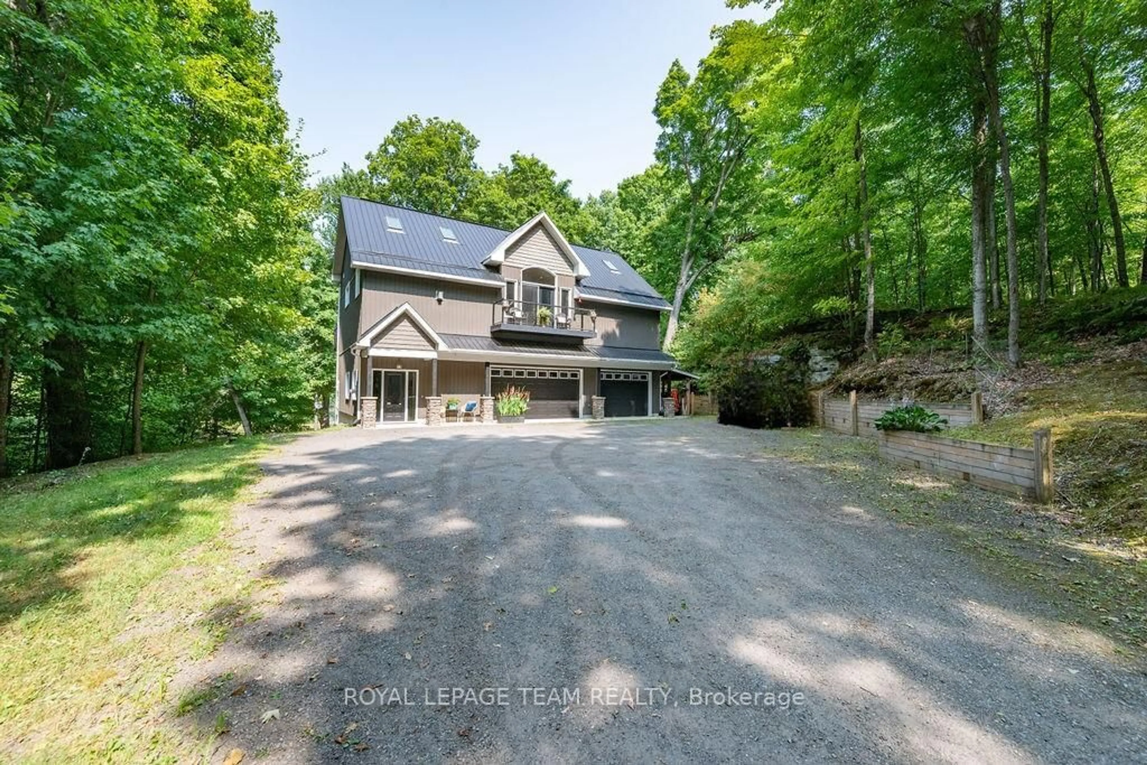A pic from outside/outdoor area/front of a property/back of a property/a pic from drone, unknown for 104 Penny Lane, Rideau Lakes Ontario K0G 1V0