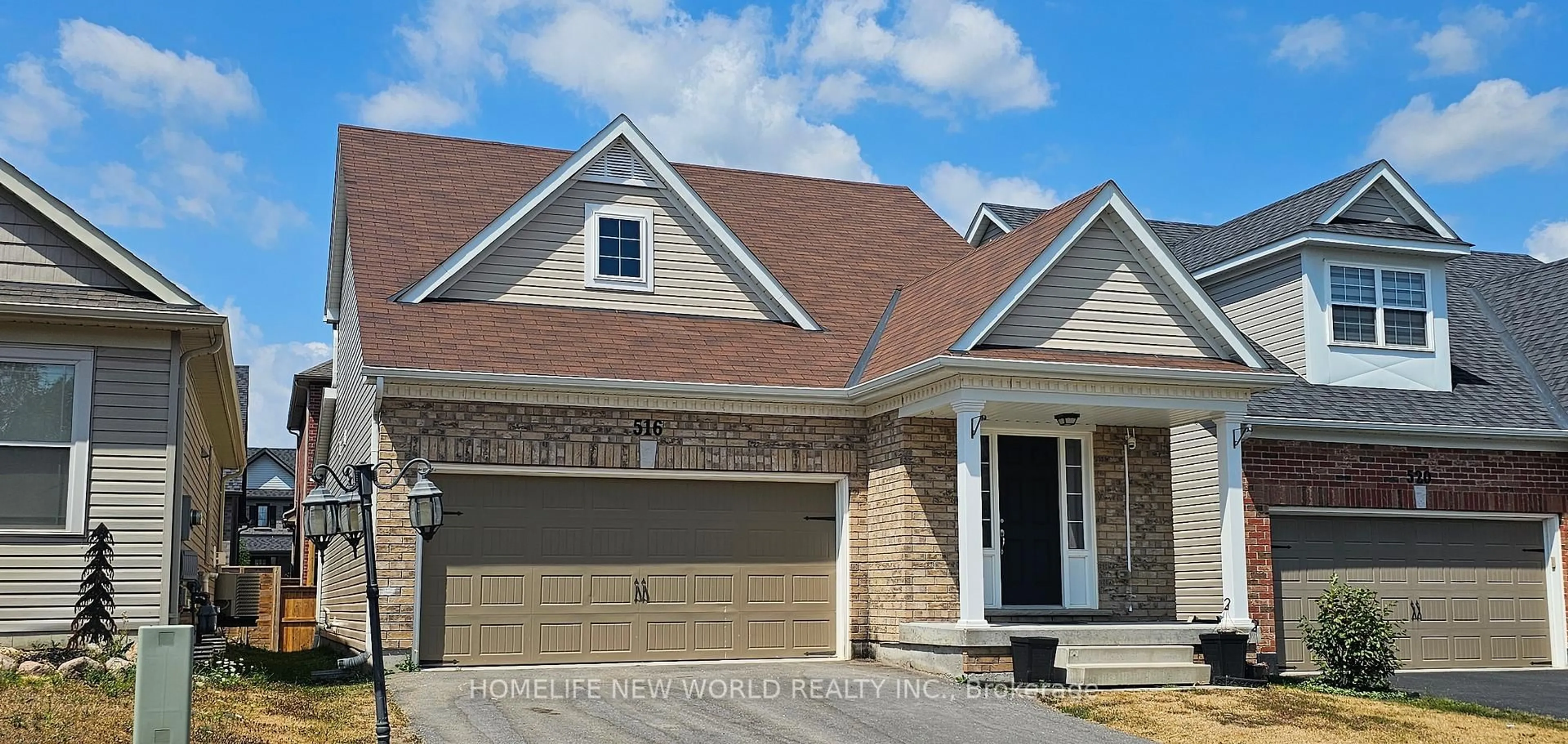 Home with brick exterior material, street for 516 Grange Way, Peterborough North Ontario K9H 0G4