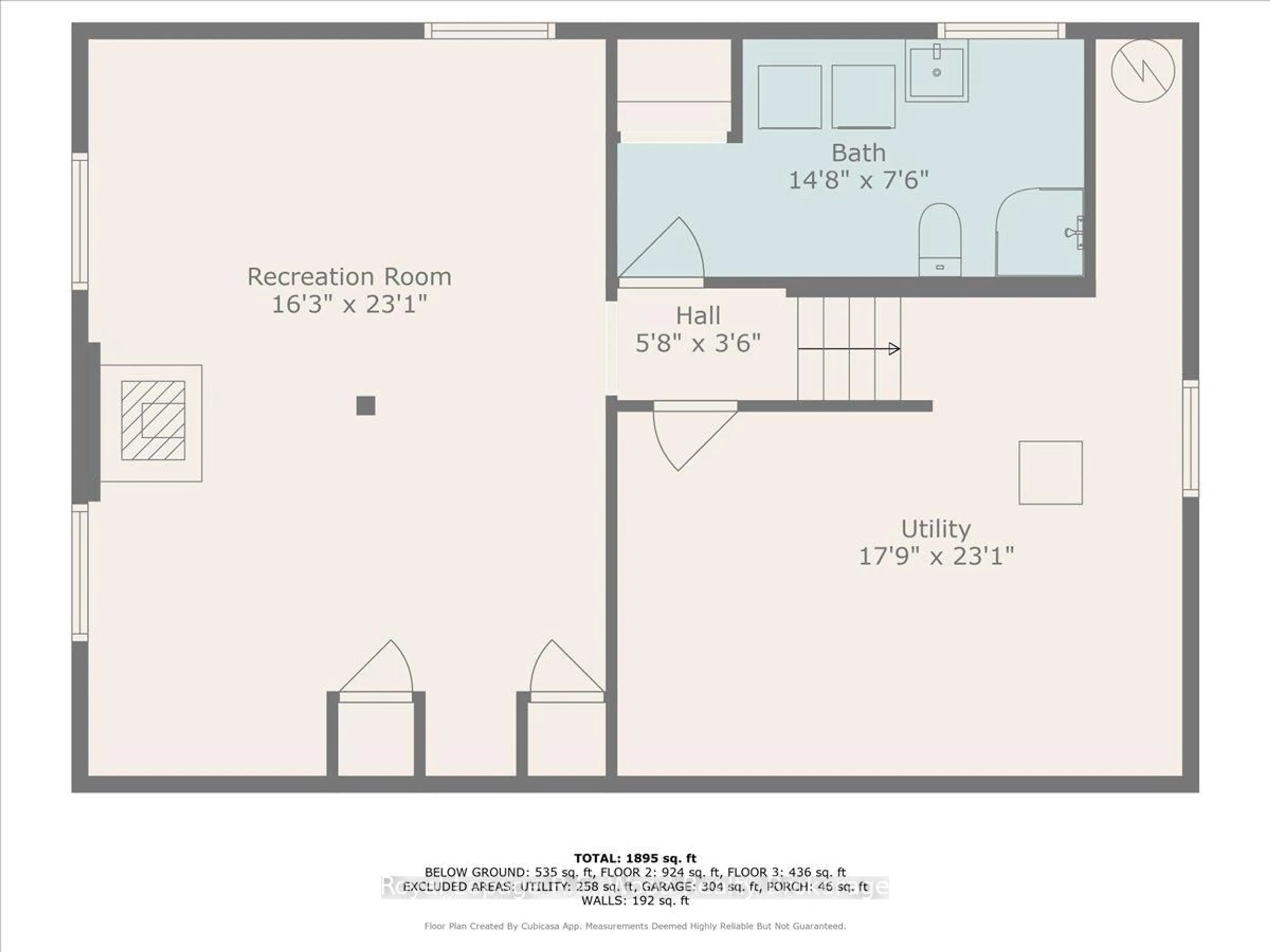 Floor plan for 35 Sanders St, Tillsonburg Ontario N4G 1H7