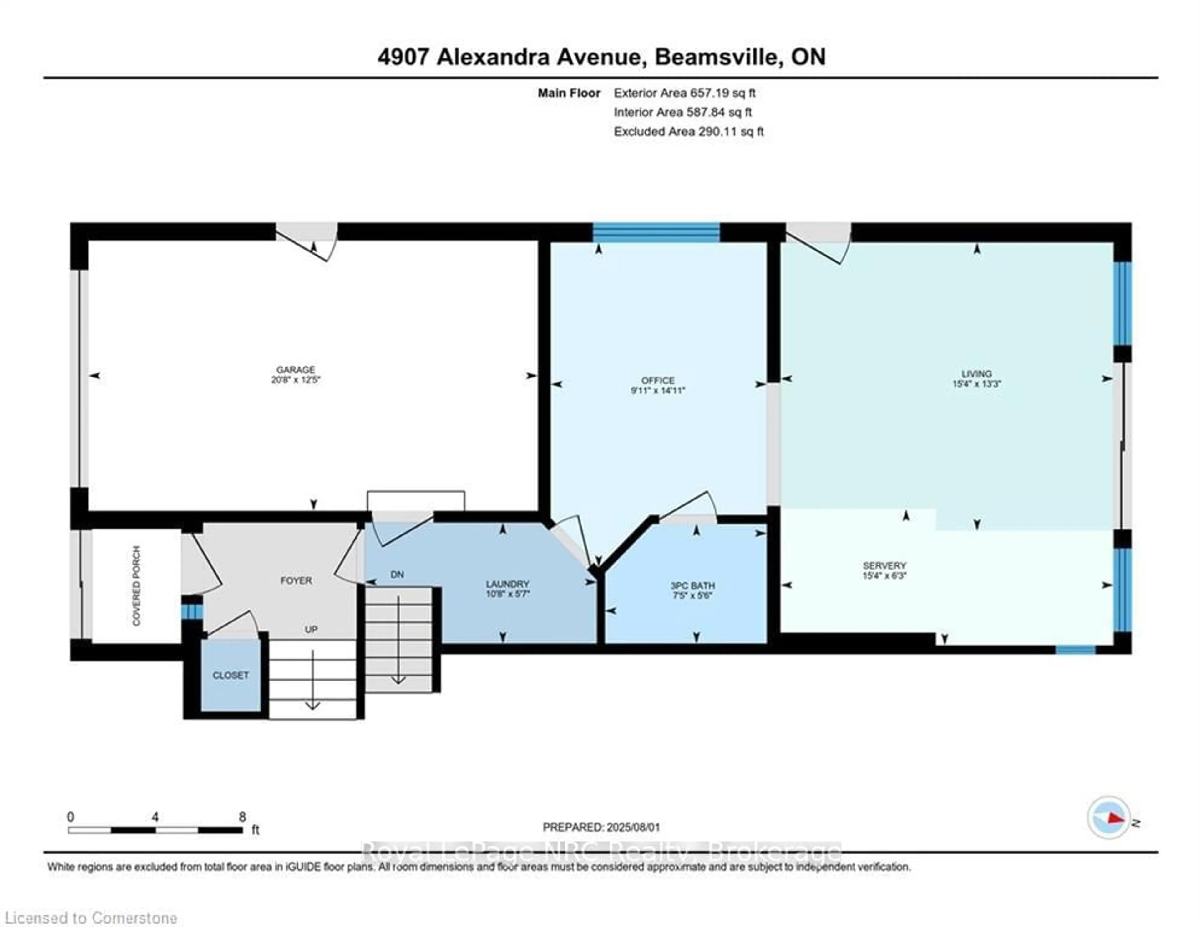 Floor plan for 4907 Alexandra Ave, Lincoln Ontario L0R 1B5