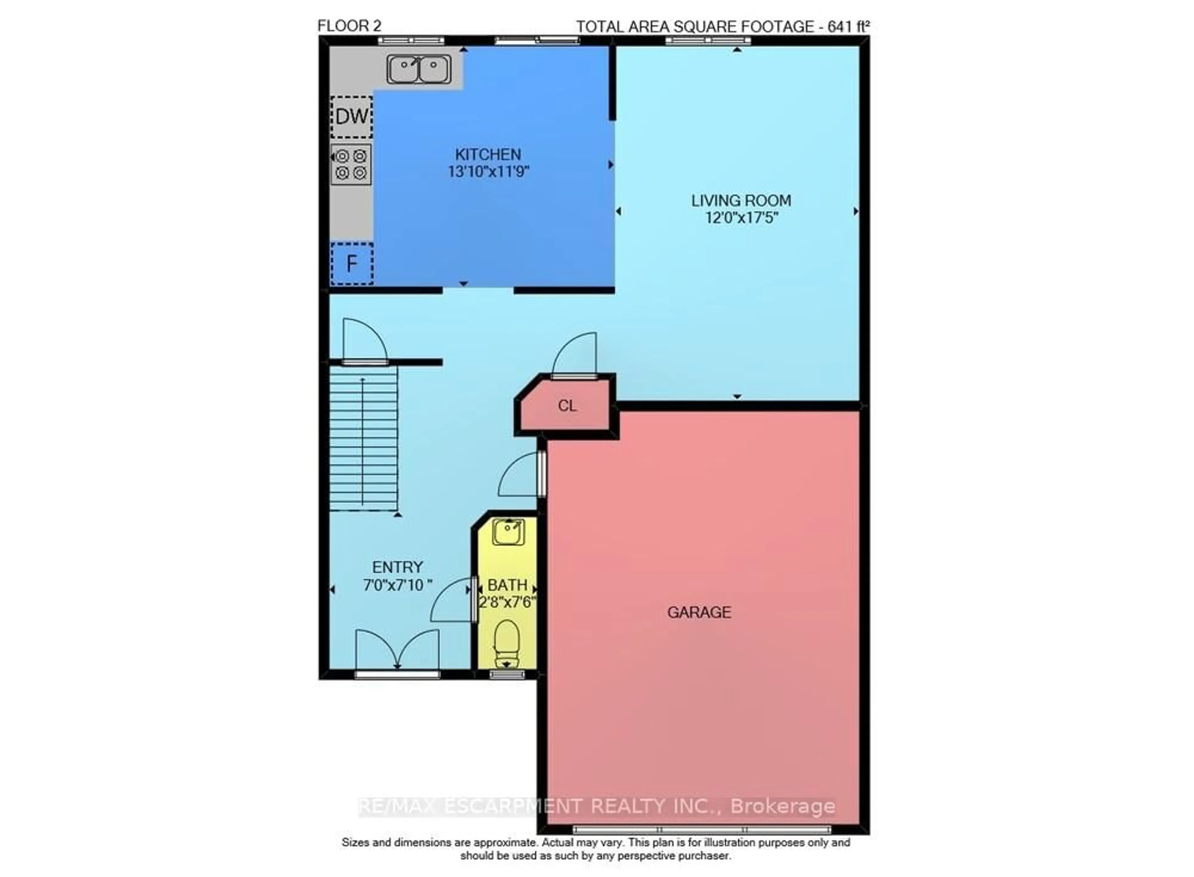 Floor plan for 6 Southbrook Dr, Hamilton Ontario L0R 1C0