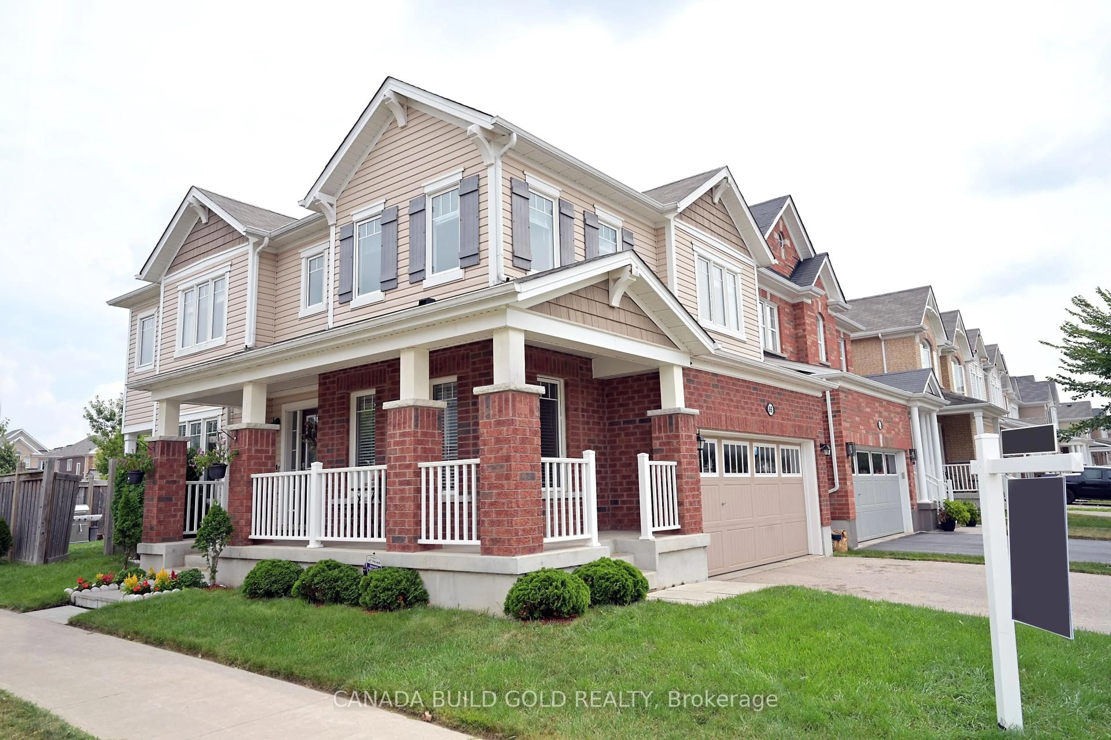 Home with brick exterior material, street for 66 Shoreacres Dr, Kitchener Ontario N2R 0K7