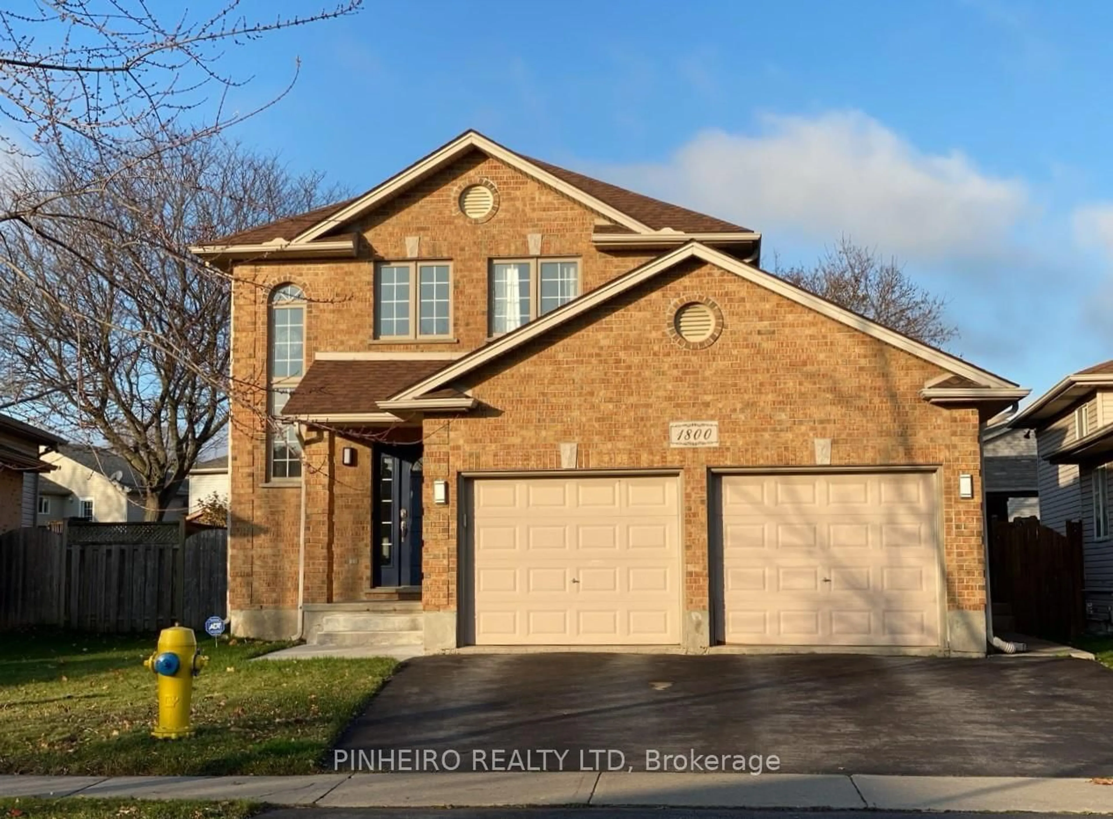 Home with brick exterior material, street for 1800 Marconi Blvd, London East Ontario N5V 4T9