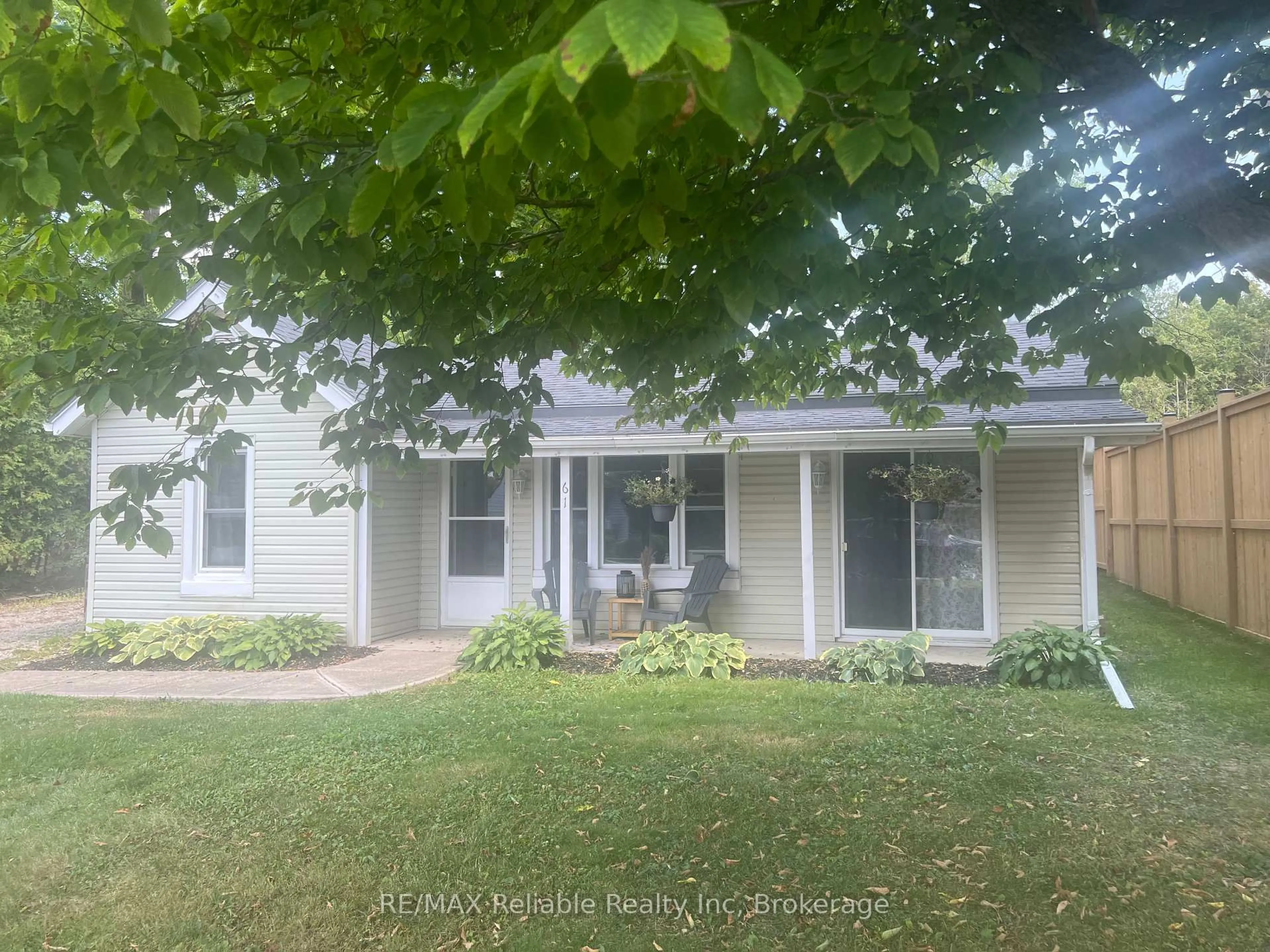 A pic from outside/outdoor area/front of a property/back of a property/a pic from drone, street for 61 Kippen Rd, Huron East Ontario N0K 1G0
