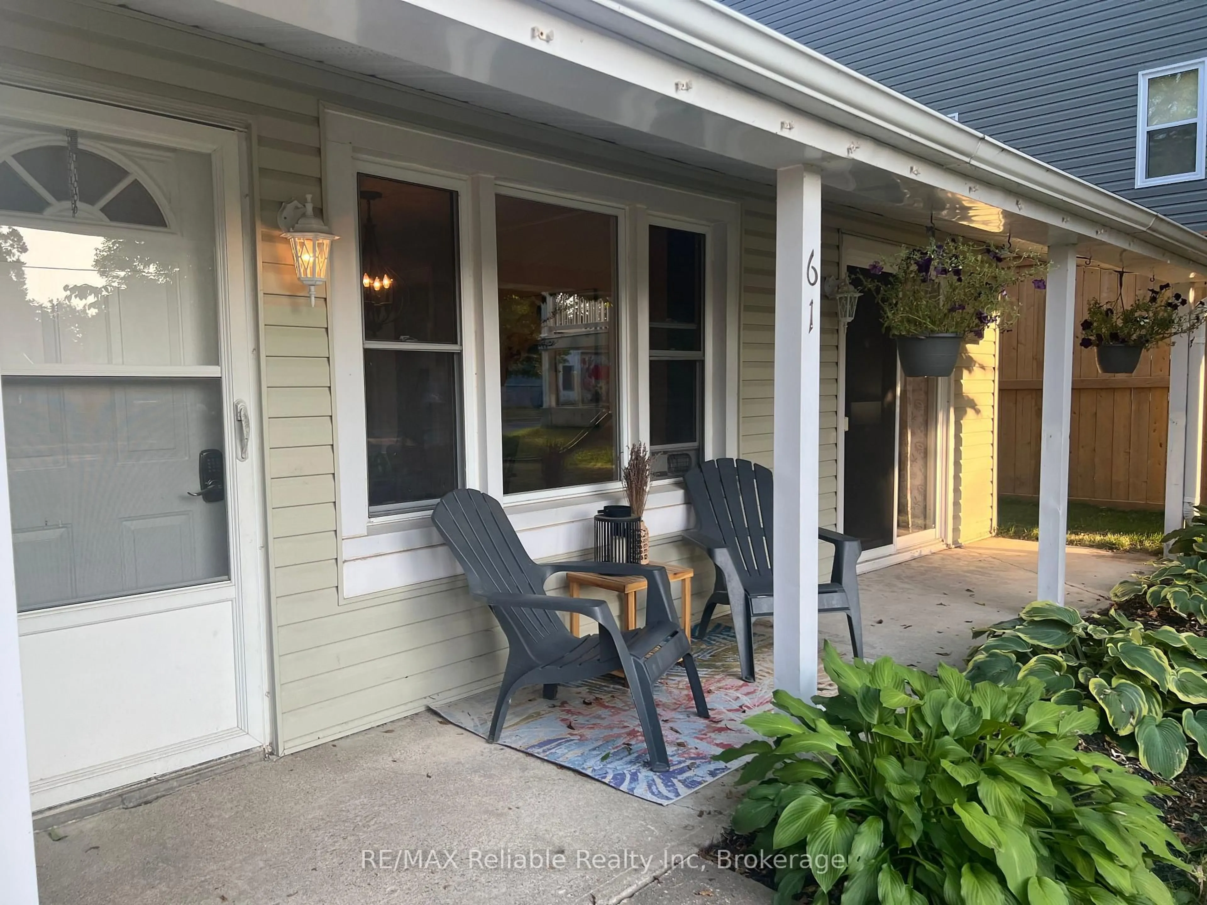 Patio, street for 61 Kippen Rd, Huron East Ontario N0K 1G0
