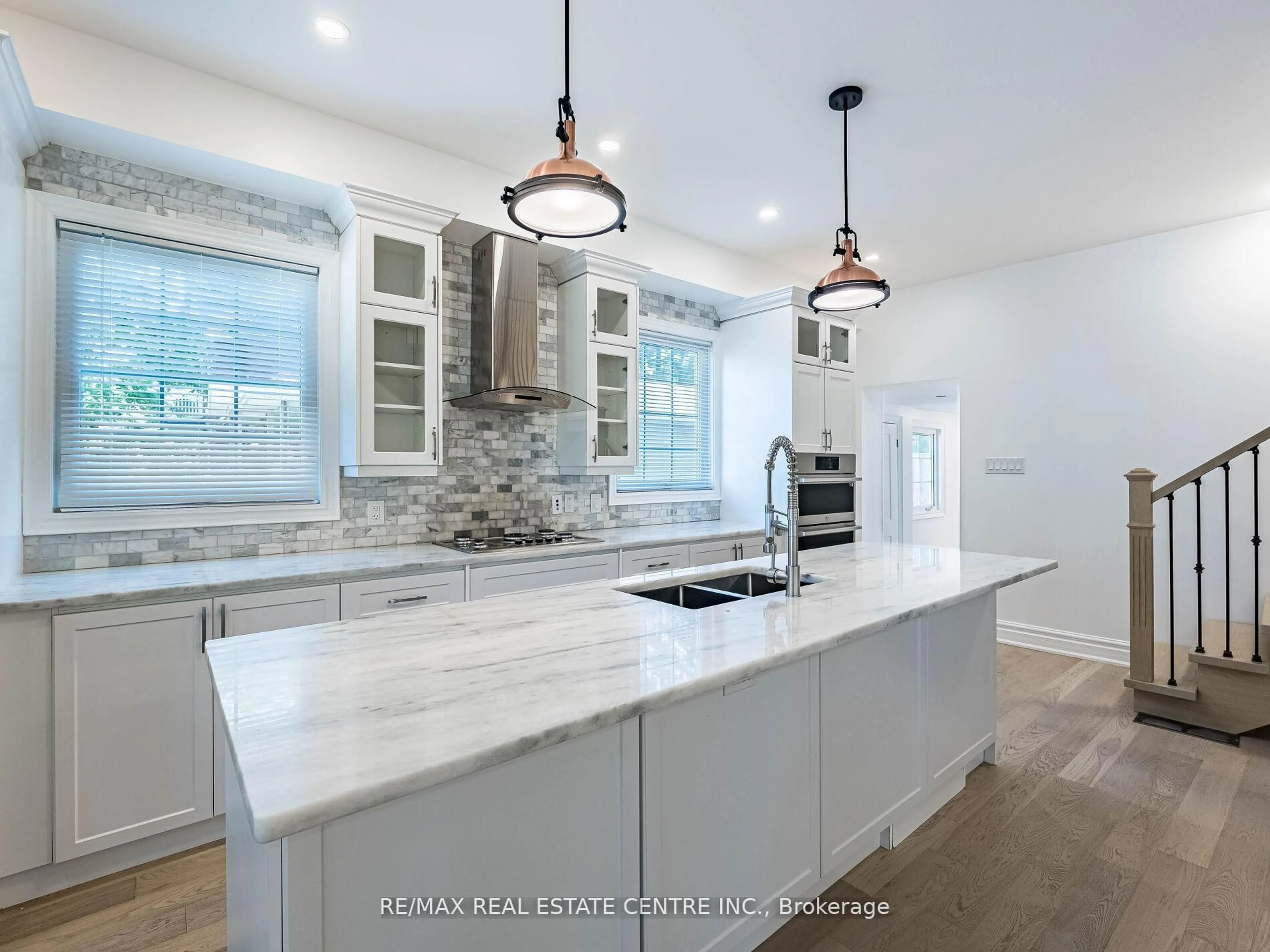 Contemporary kitchen, ceramic/tile floor for 221 Isabella St, Wellington North Ontario N0G 1A0
