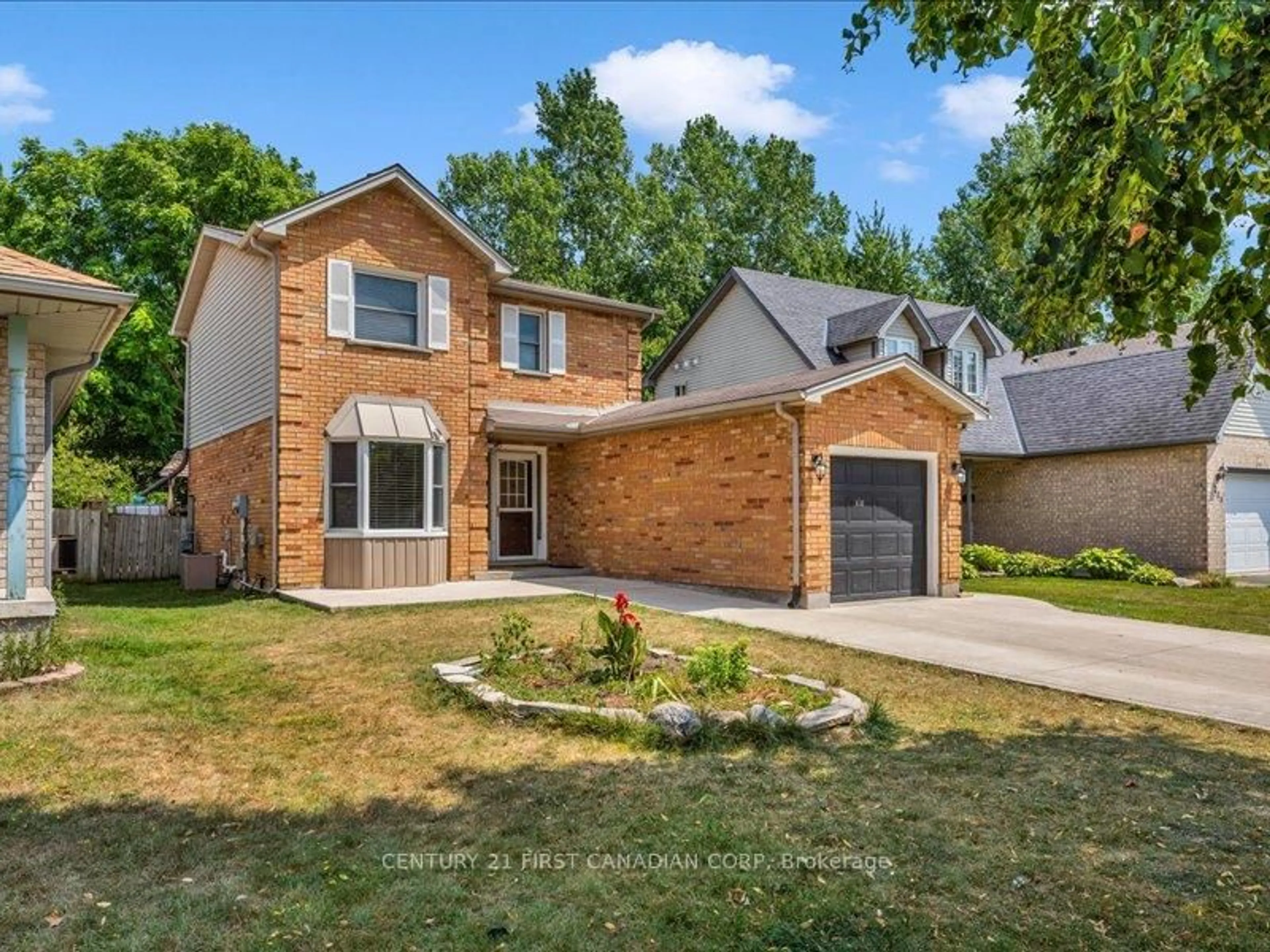 Home with brick exterior material, street for 213 Bournemouth Dr, London East Ontario N5V 4S8