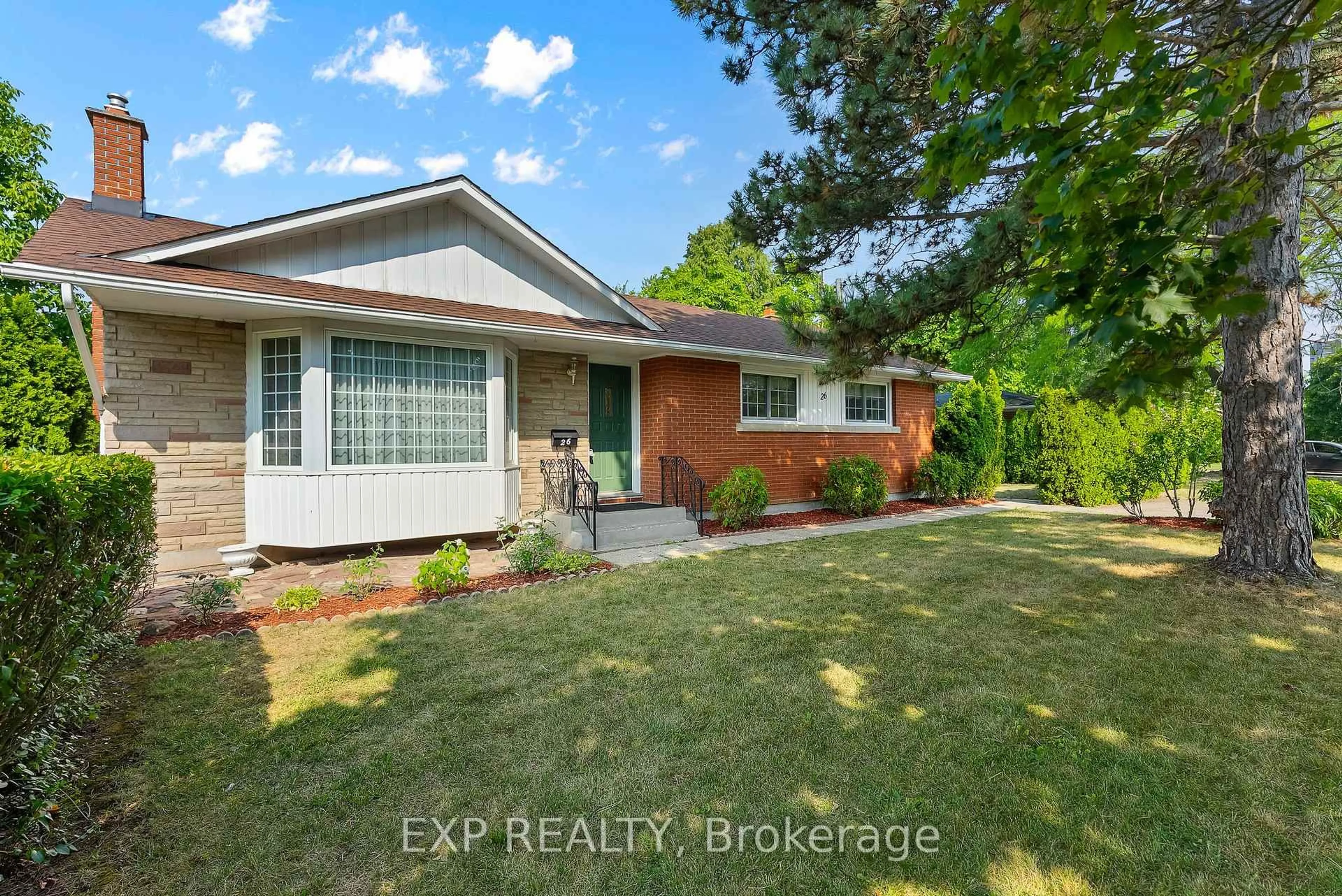 Home with brick exterior material, street for 26 Cullen Dr, St. Catharines Ontario L2T 3H1