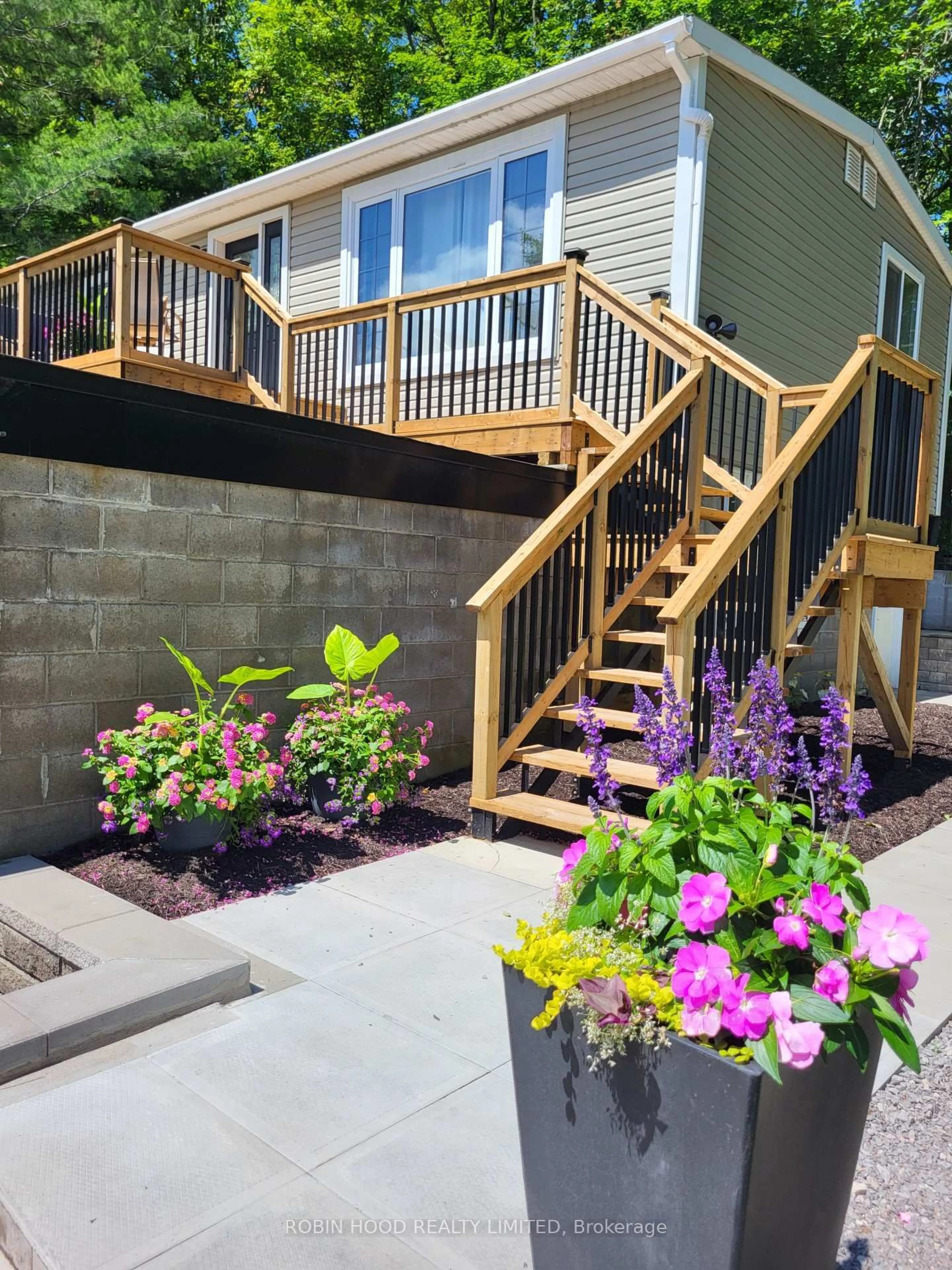 Patio, street for 1348 County Road 4, Douro-Dummer Ontario K0L 3A0