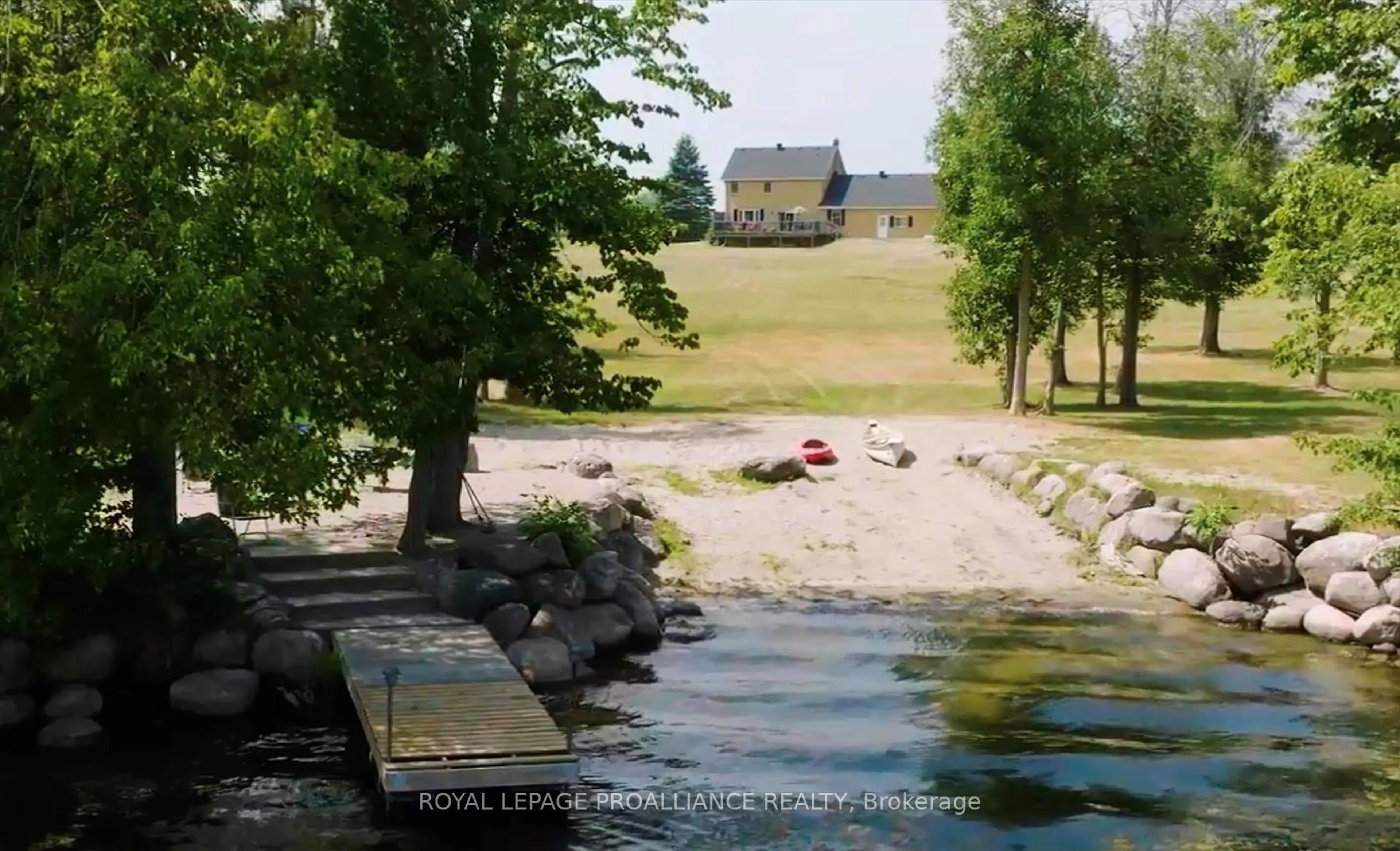 A pic from outside/outdoor area/front of a property/back of a property/a pic from drone, water/lake/river/ocean view for 1787 Moncrief Line, Cavan Monaghan Ontario K9J 6Z9