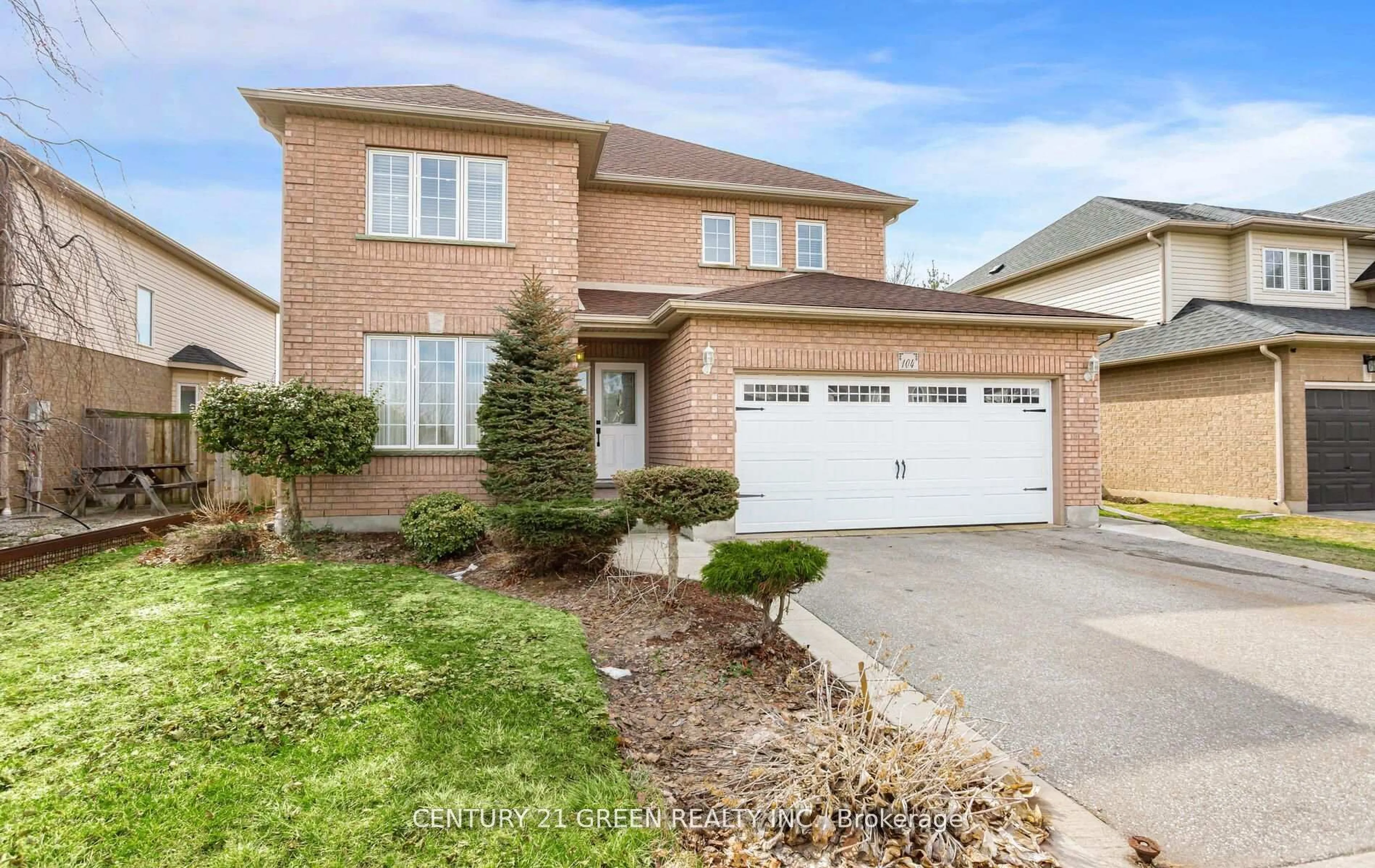 Home with brick exterior material, street for 104 Lilywood Dr, Cambridge Ontario N1P 1H1
