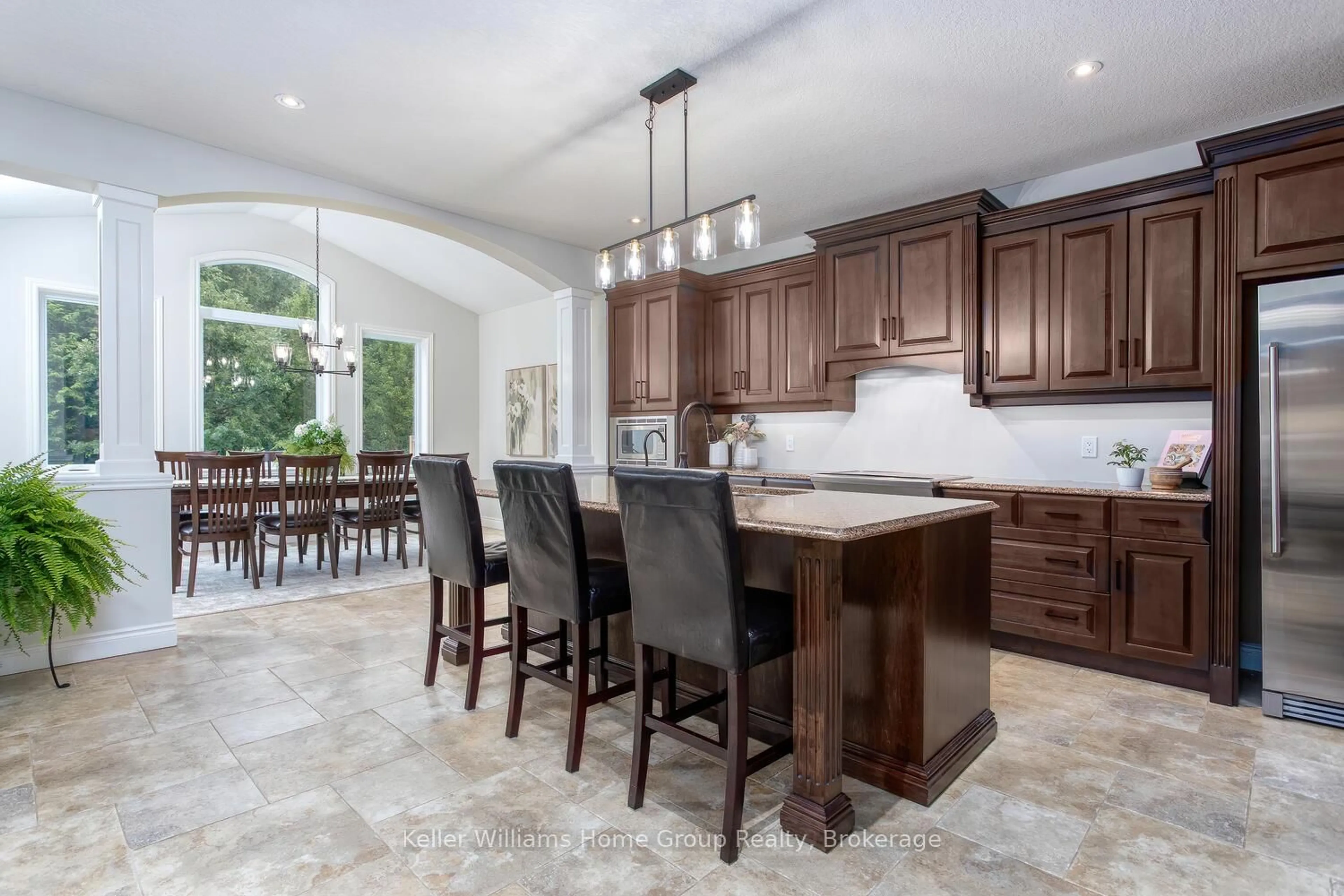 Open concept kitchen, ceramic/tile floor for 70 Waverley Dr, Guelph Ontario N1E 6C8