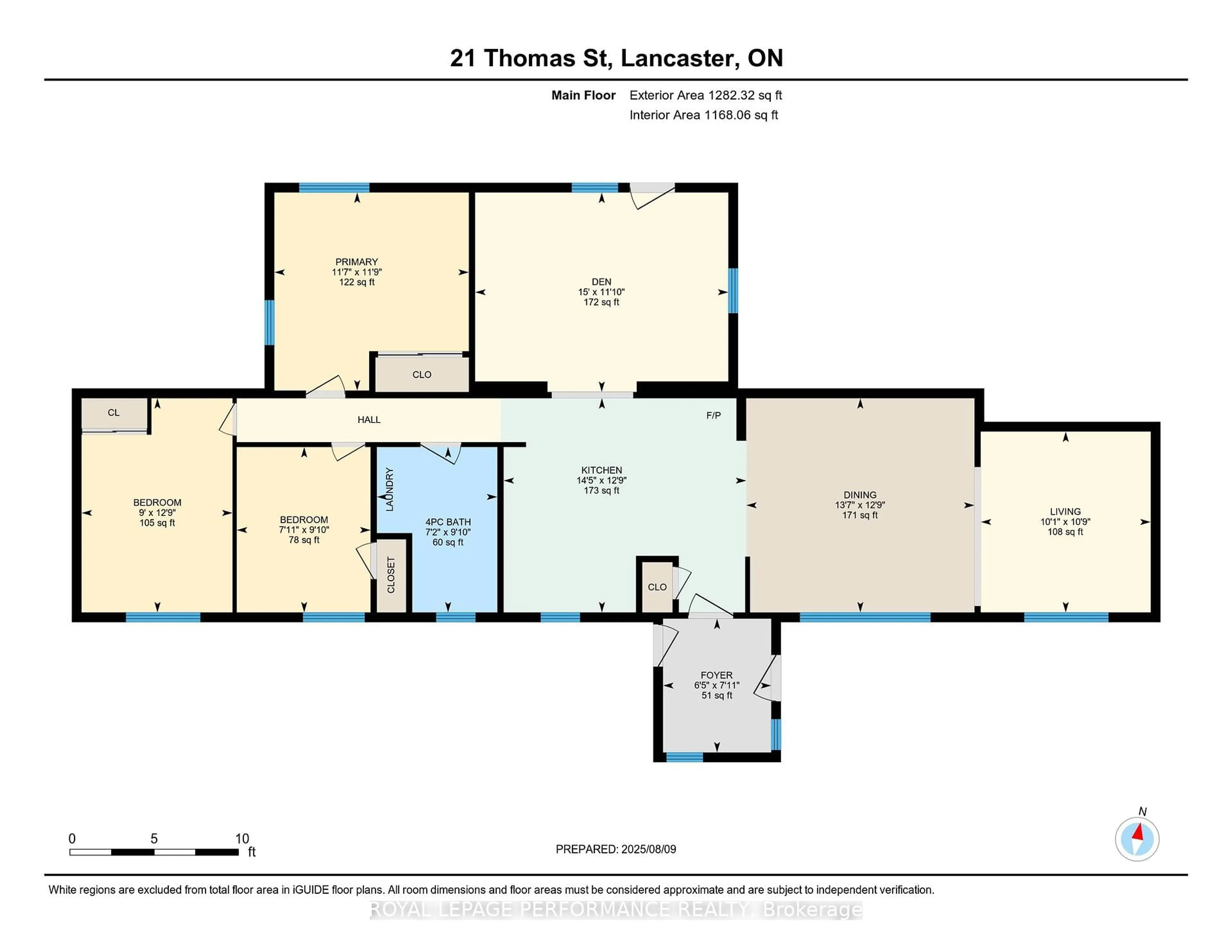 Floor plan for 21 Thomas St, South Glengarry Ontario K0C 1N0