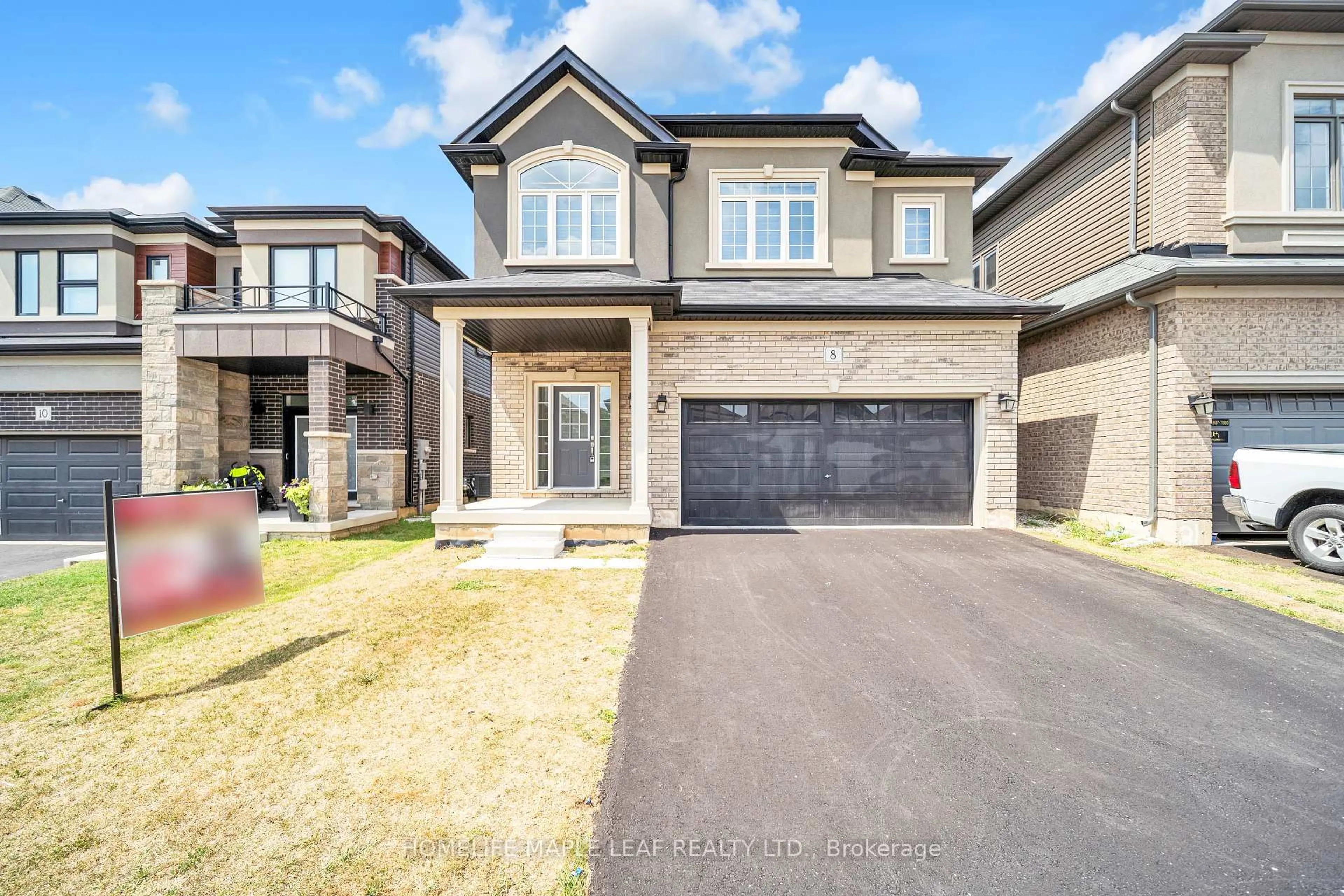 Home with brick exterior material, street for 8 Stauffer Rd, Brantford Ontario N3V 0B1