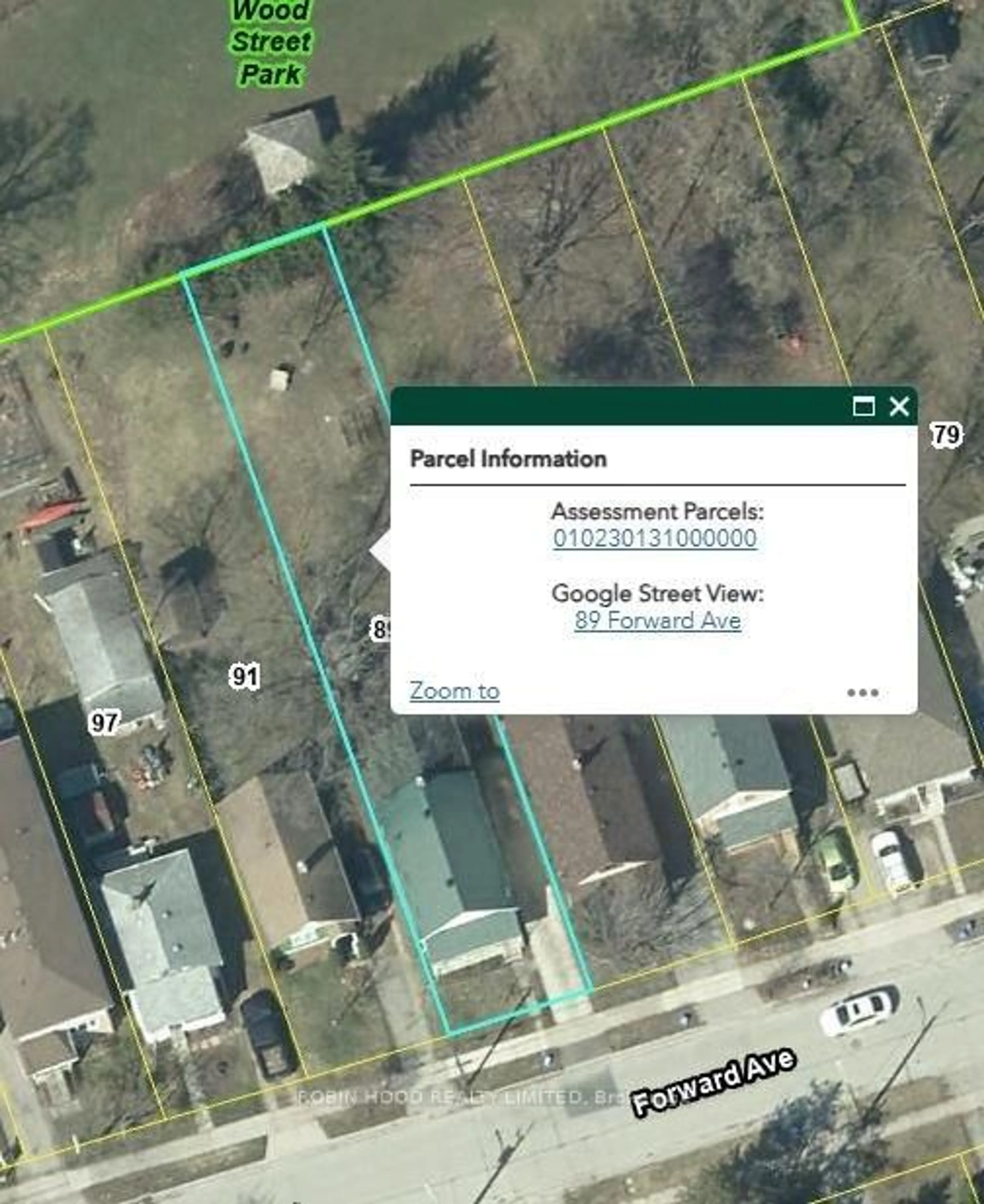 A pic from outside/outdoor area/front of a property/back of a property/a pic from drone, street for 89 Forward Ave # , London North Ontario N6H 1B8